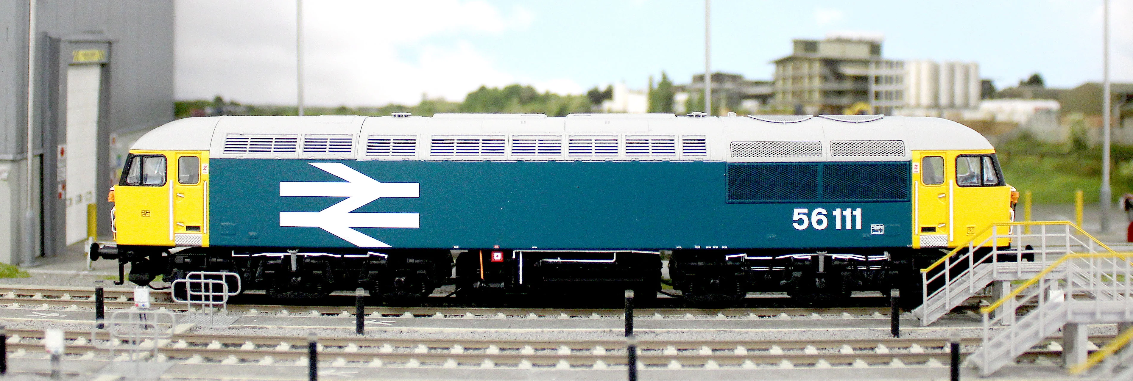 CM - 56111 - LL Class 56 BR Blue No.56111 (Large Logo) Diesel Locomotive - Image 8