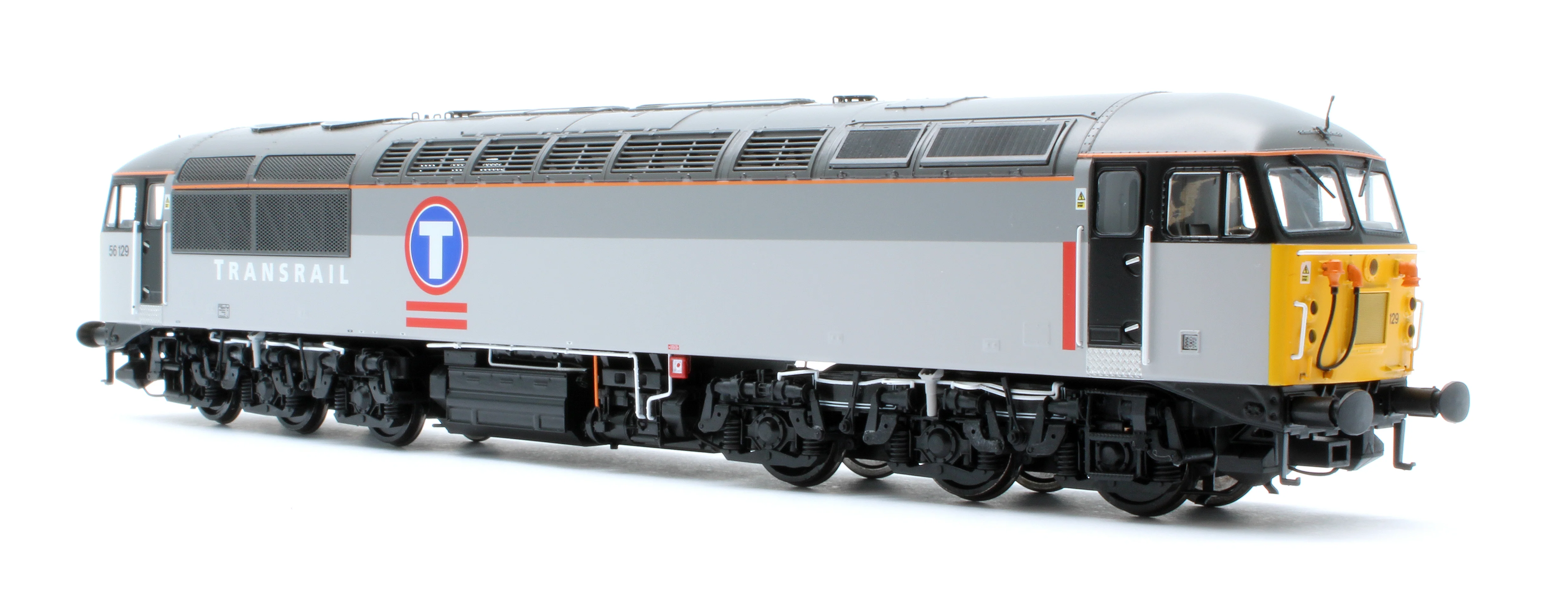 CM - 56129 - TGT Class 56 Triple Grey Transrail No.56129 Diesel Locomotive - Image 4