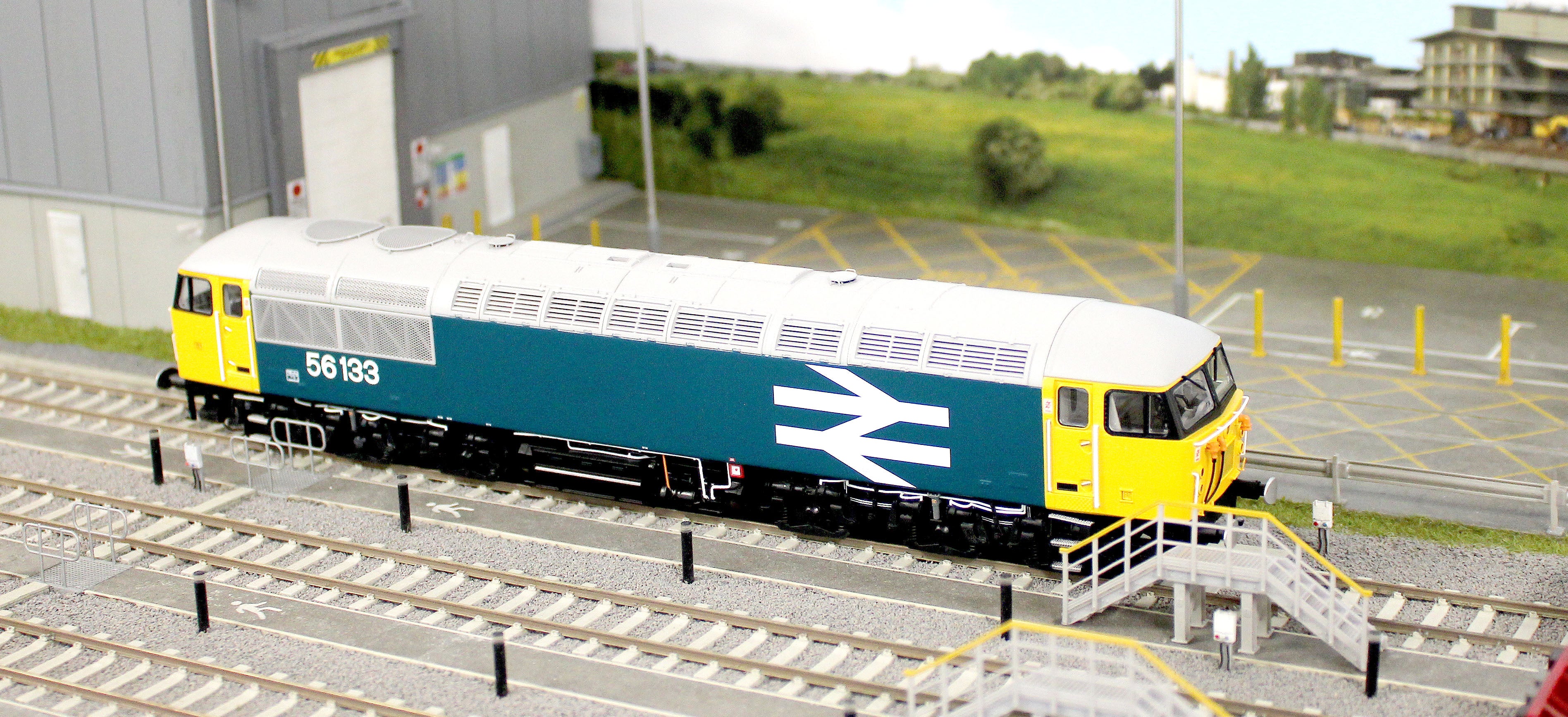CM - 56133 - LL SF Class 56 BR Blue 'Crewe Locomotive Works' No.56133 (Large Logo) Diesel Locomotive - DCC Sound - Image 10
