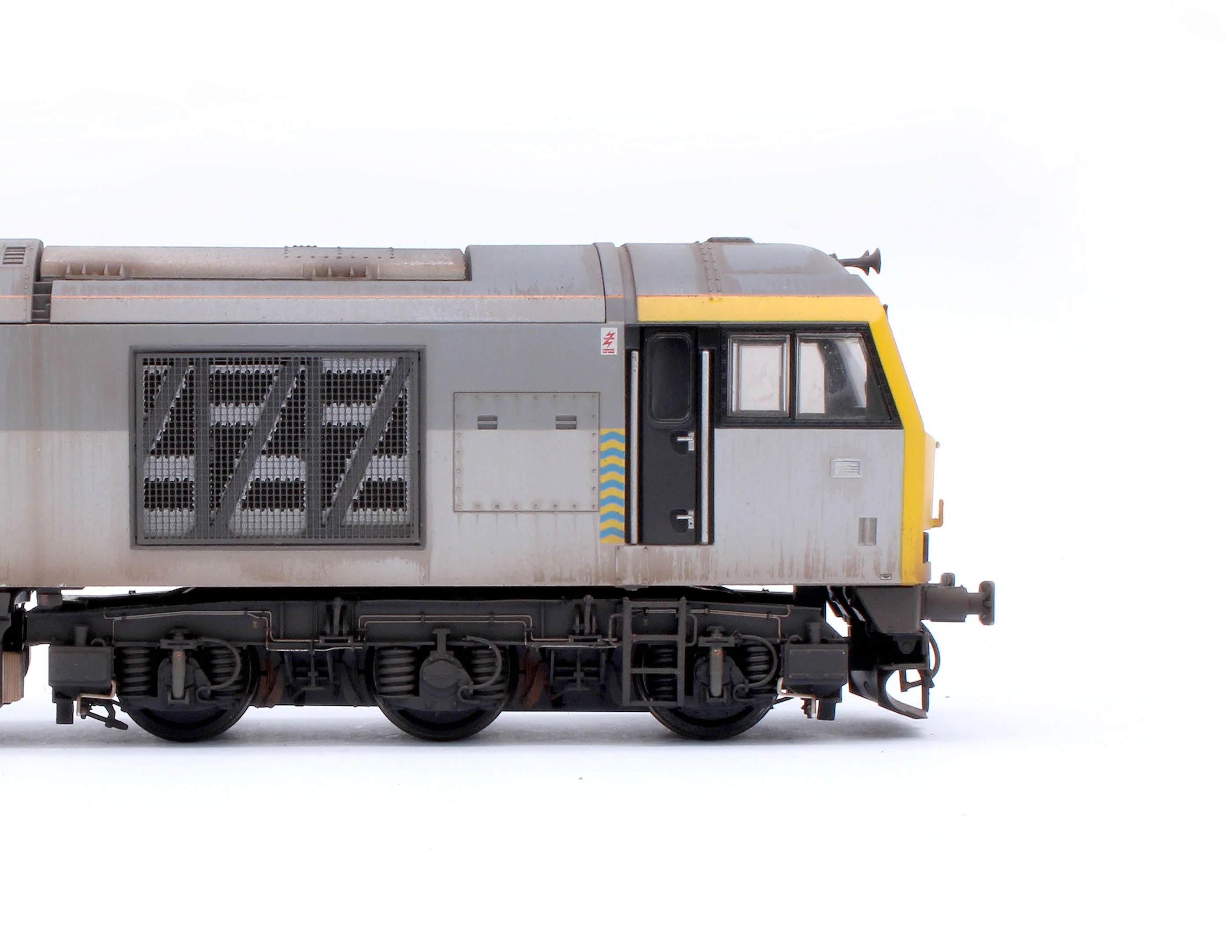 CM-60027-TGP-SOUNDW Highly Detailed Premium Weathered Class 60 027 “Joseph Banks” Triple Grey Petroleum Diesel Electric Locomotive - DCC Sound - Image 7