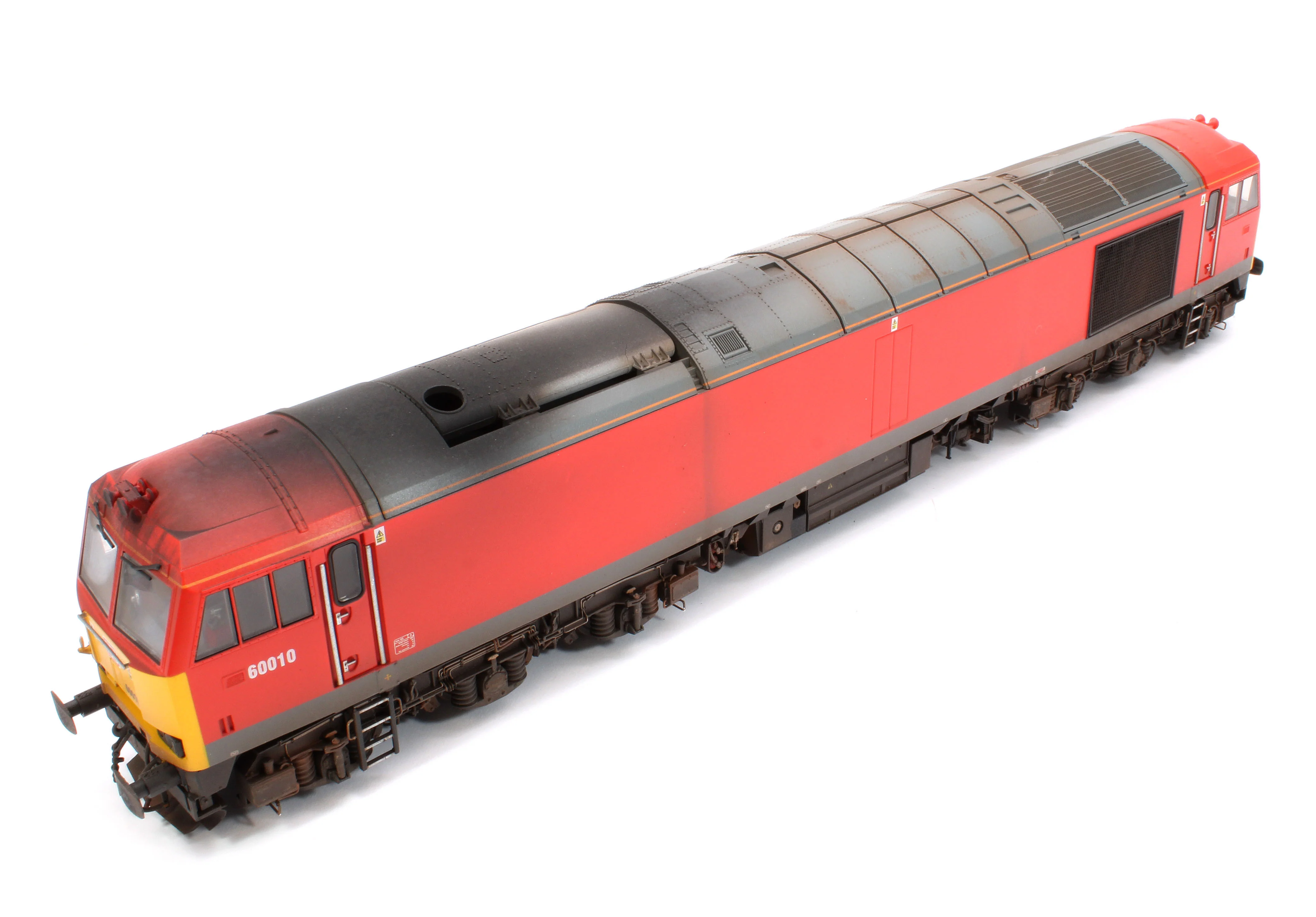 CM-60010-DB-SOUNDW Highly Detailed Premium Weathered Class 60 010 Debranded DB Cargo UK Diesel Electric Locomotive - DCC Sound - Image 10