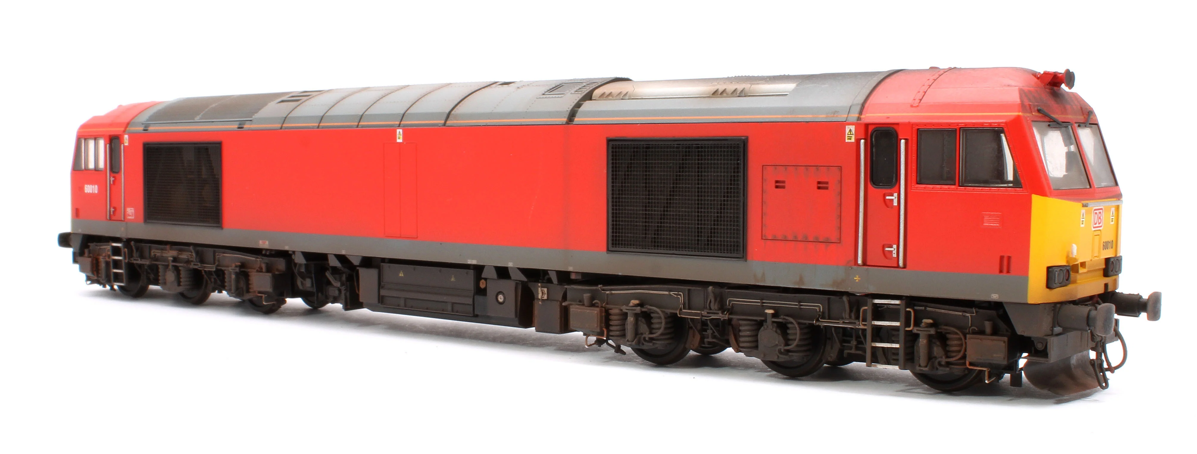 CM-60010-DB-SOUNDW Highly Detailed Premium Weathered Class 60 010 Debranded DB Cargo UK Diesel Electric Locomotive - DCC Sound - Image 2
