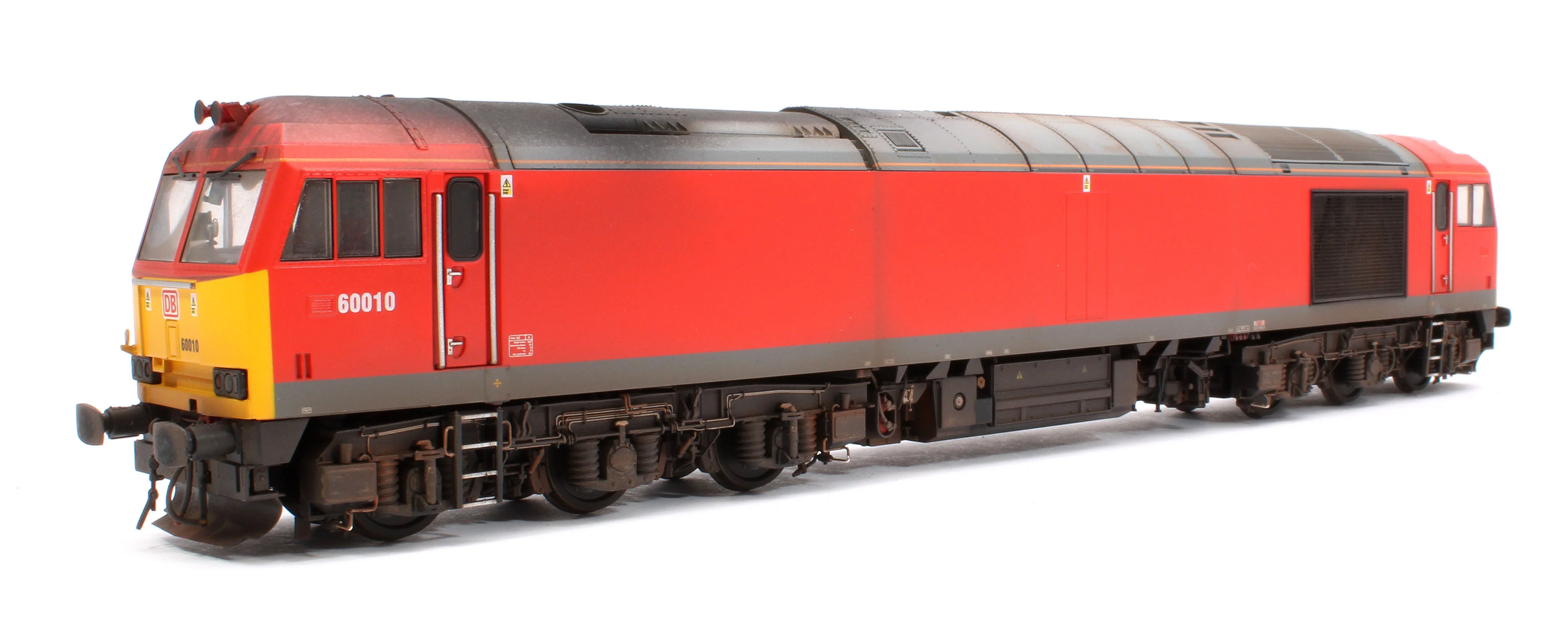 CM-60010-DB-SOUNDW Highly Detailed Premium Weathered Class 60 010 Debranded DB Cargo UK Diesel Electric Locomotive - DCC Sound - Image 3