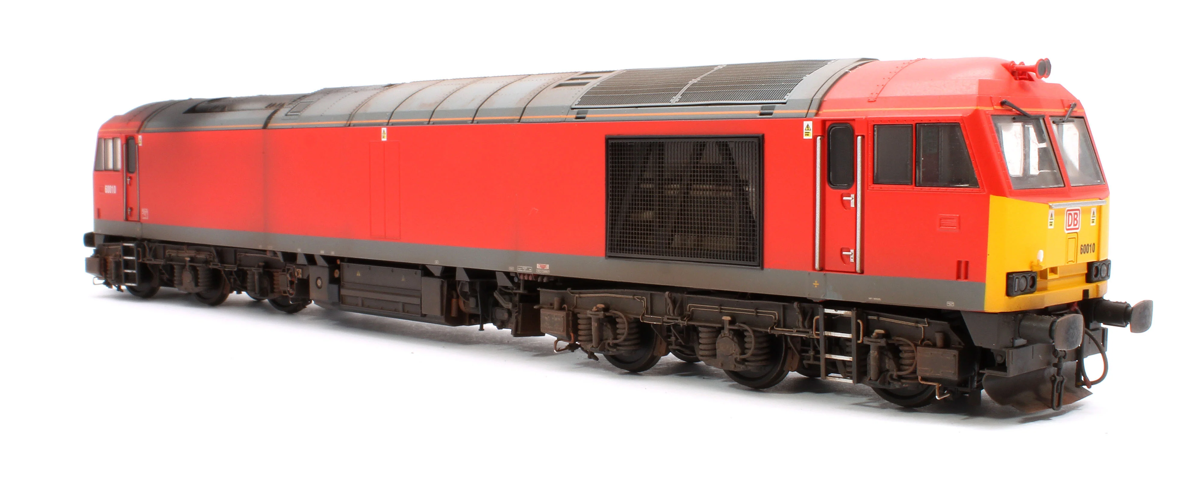 CM-60010-DB-SOUNDW Highly Detailed Premium Weathered Class 60 010 Debranded DB Cargo UK Diesel Electric Locomotive - DCC Sound - Image 4