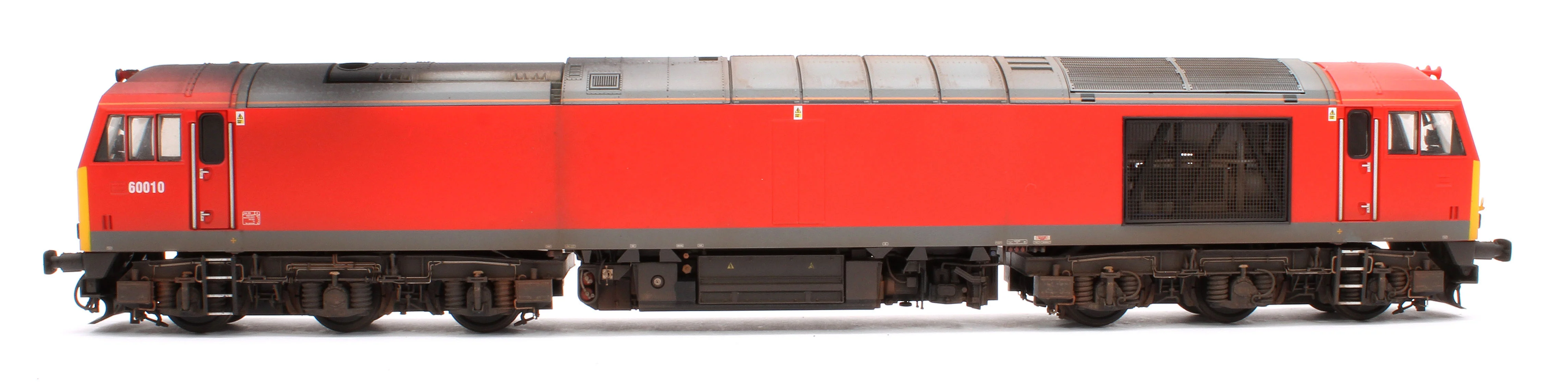 CM-60010-DB-SOUNDW Highly Detailed Premium Weathered Class 60 010 Debranded DB Cargo UK Diesel Electric Locomotive - DCC Sound - Image 5