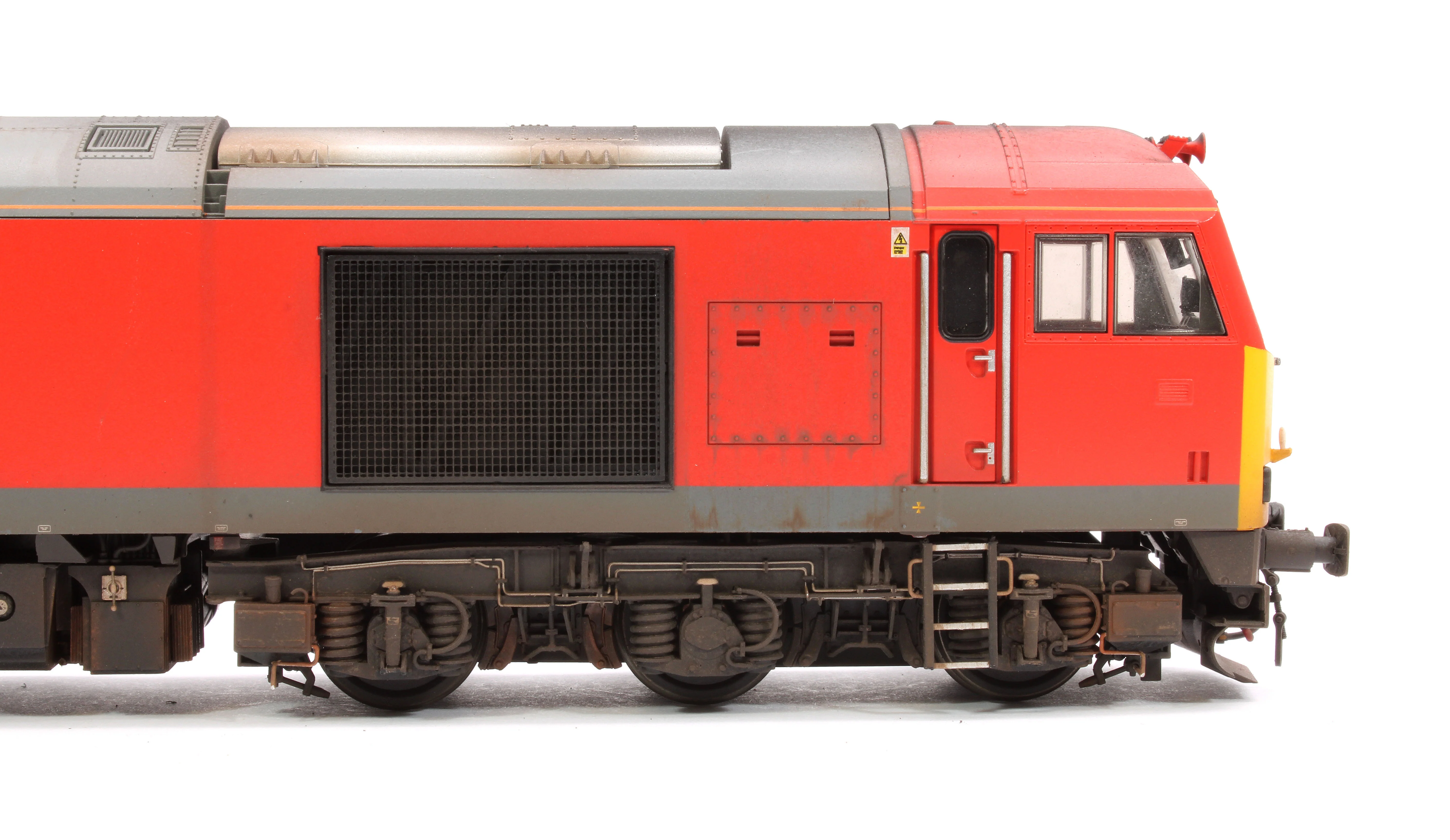 CM-60010-DB-SOUNDW Highly Detailed Premium Weathered Class 60 010 Debranded DB Cargo UK Diesel Electric Locomotive - DCC Sound - Image 7