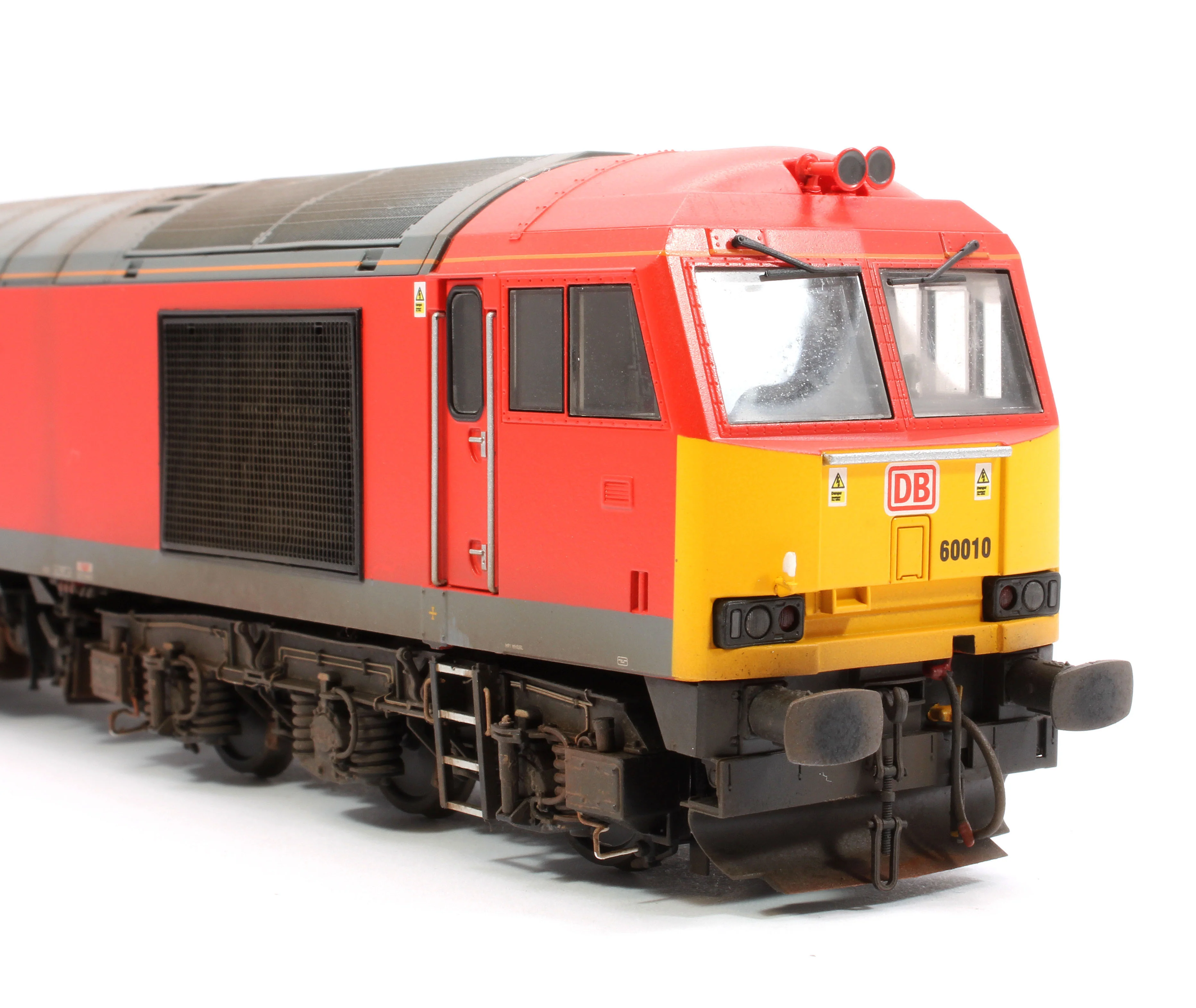 CM-60010-DB-SOUNDW Highly Detailed Premium Weathered Class 60 010 Debranded DB Cargo UK Diesel Electric Locomotive - DCC Sound - Image 9