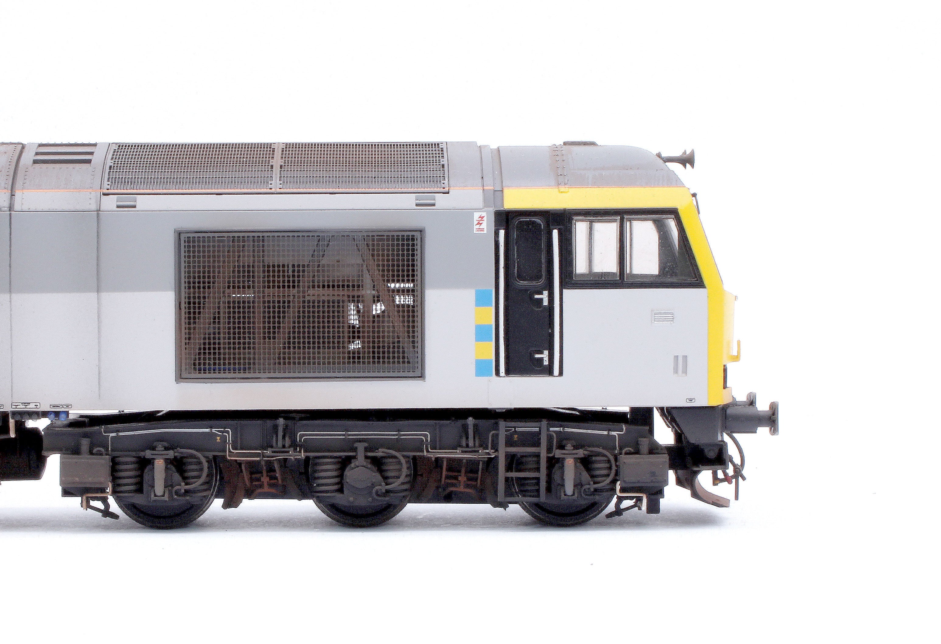 CM-60017-TGCNW Highly Detailed Premium Weathered Class 60 017 “Arenig Fawr” Triple Grey Construction Diesel Electric Locomotive - Image 7