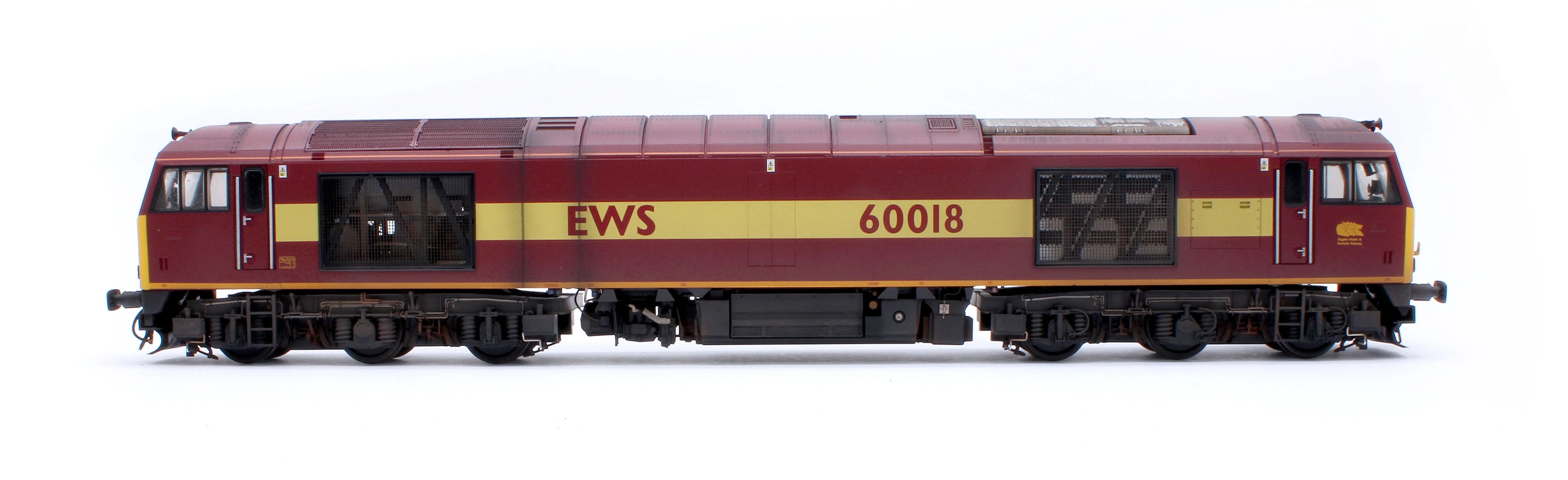 Pre-Owned CM-60018-EWS-SOUND-W Highly Detailed Premium Weathered Class 60 018 EWS Diesel Electric Locomotive - DCC Sound - Image 5