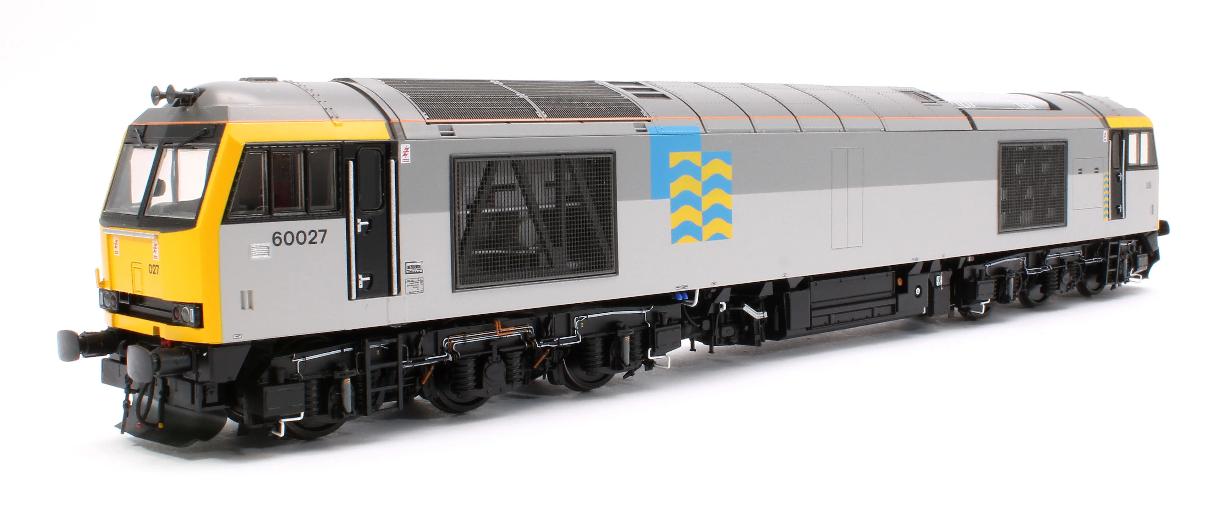 CM-60027-TGP-SOUND Class 60 027 “Joseph Banks” Triple Grey Petroleum Diesel Electric Locomotive - DCC Sound - Image 2
