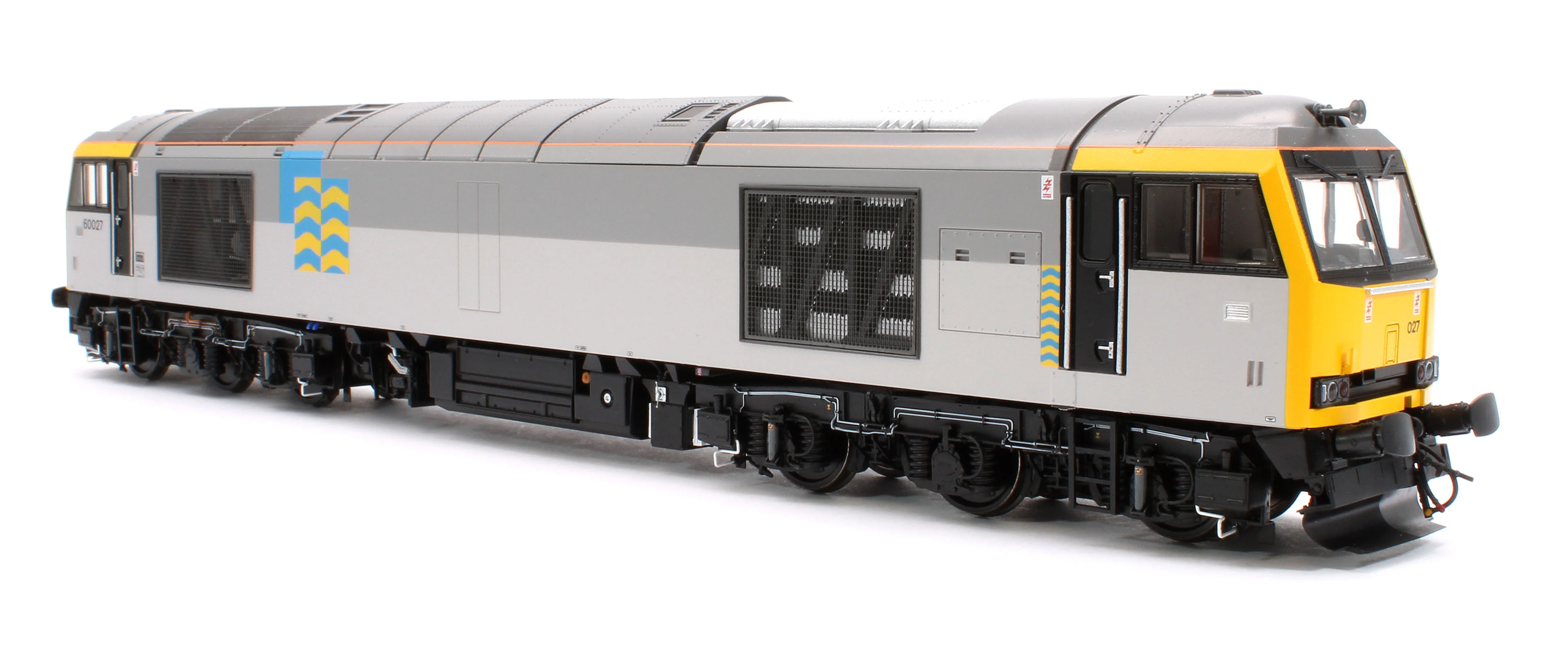 CM-60027-TGP-SOUND Class 60 027 “Joseph Banks” Triple Grey Petroleum Diesel Electric Locomotive - DCC Sound - Image 4