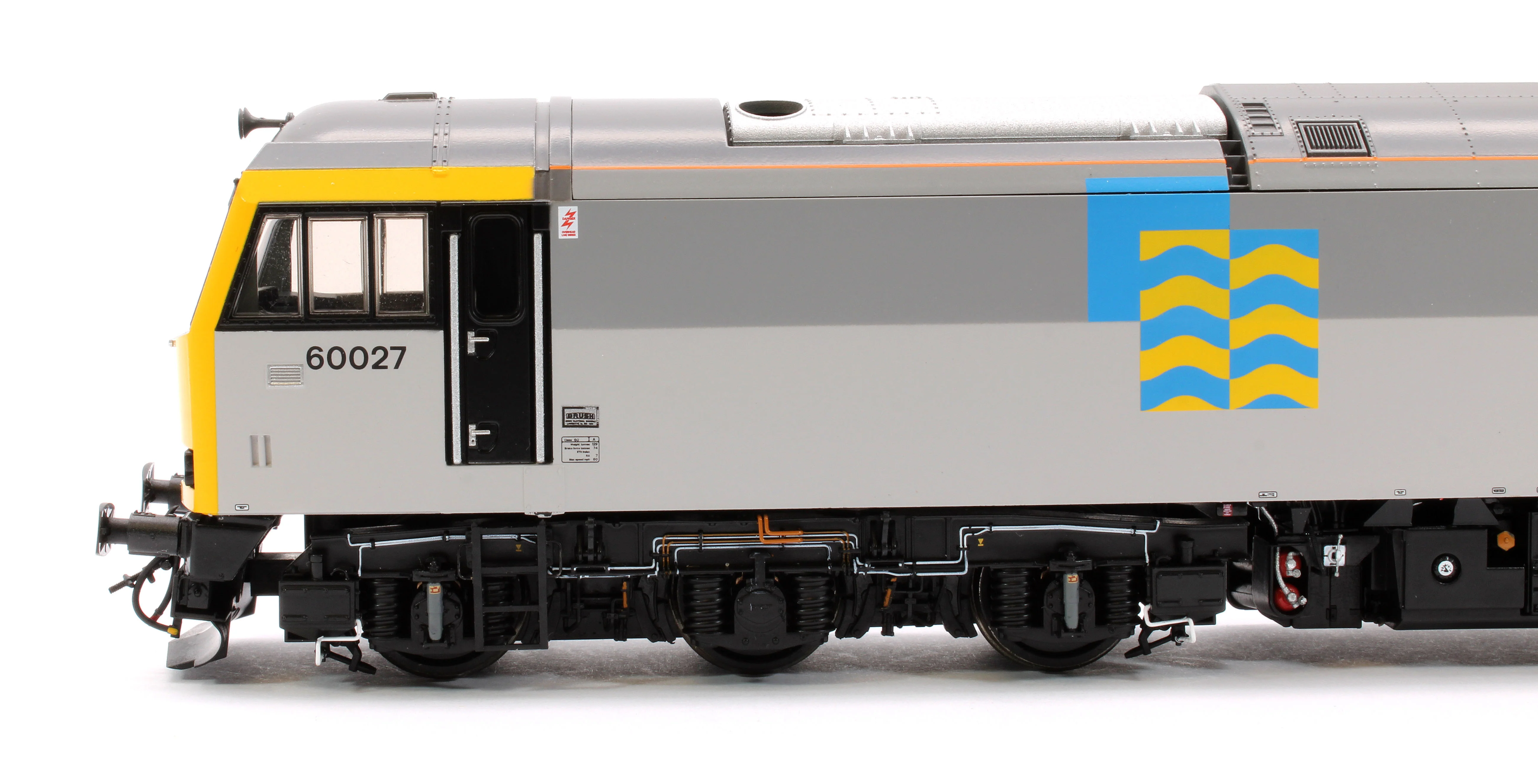 CM-60027-TGP-SOUND Class 60 027 “Joseph Banks” Triple Grey Petroleum Diesel Electric Locomotive - DCC Sound - Image 6