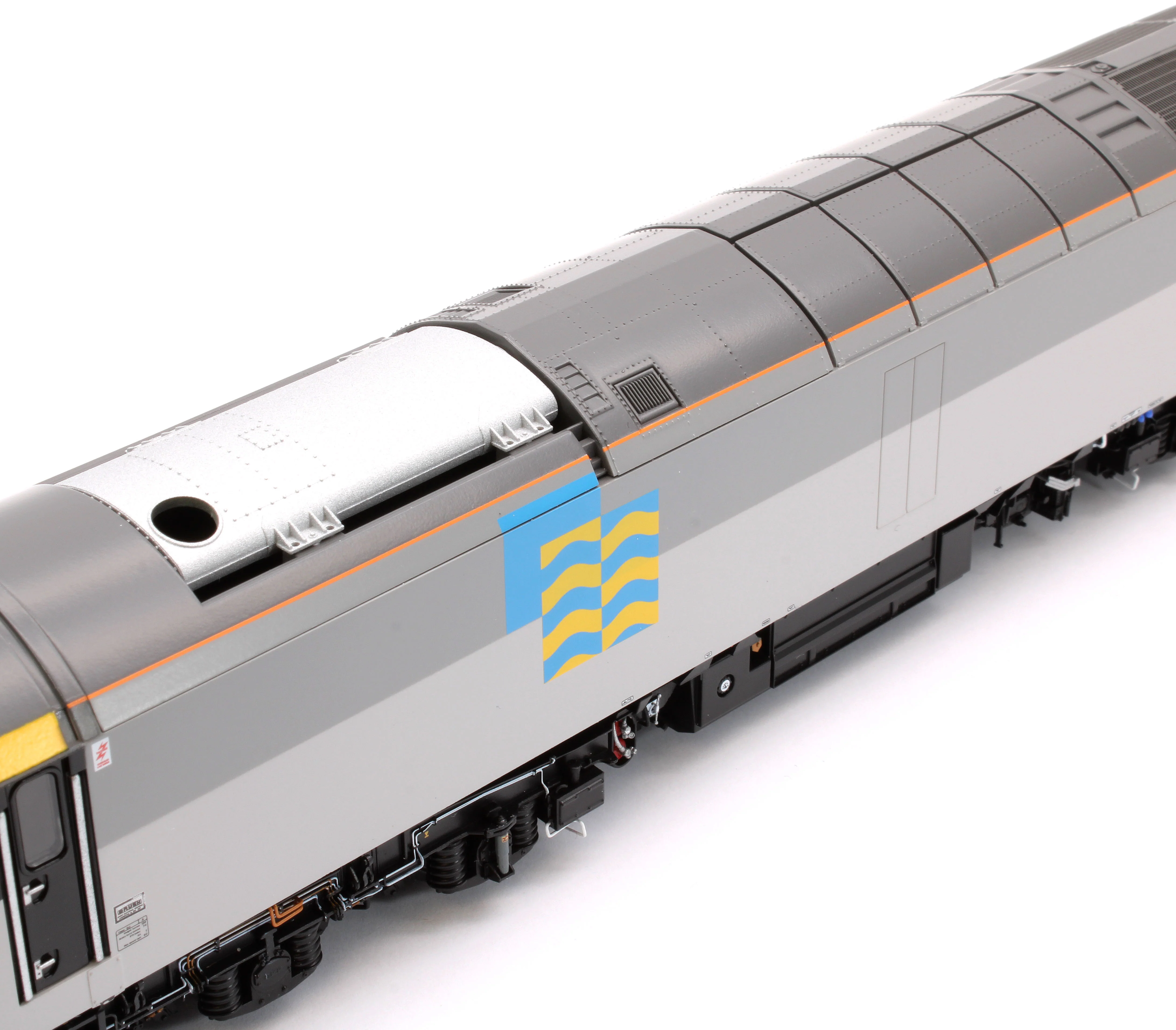 CM-60027-TGP-SOUND Class 60 027 “Joseph Banks” Triple Grey Petroleum Diesel Electric Locomotive - DCC Sound - Image 9