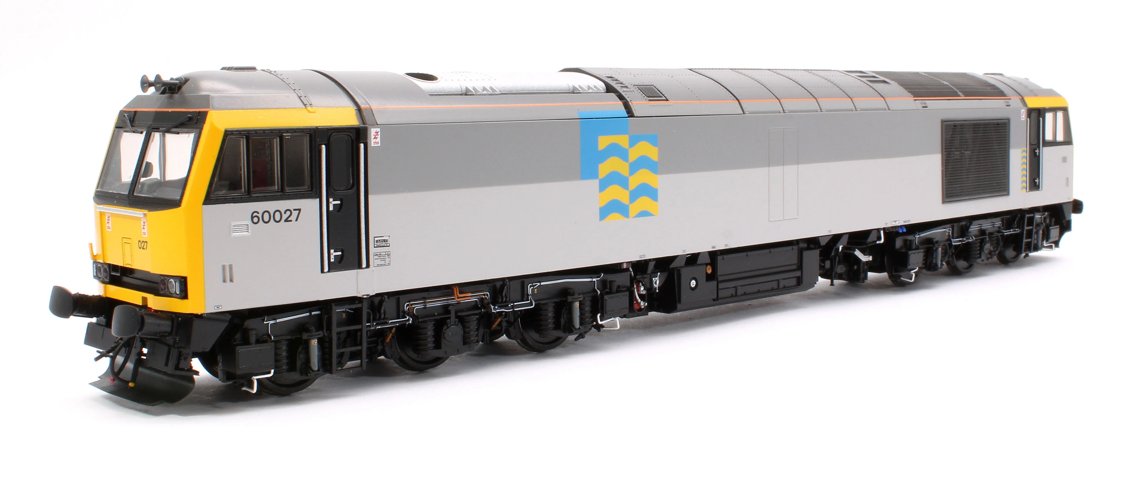 CM-60027-TGP Class 60 027 “Joseph Banks” Triple Grey Petroleum Diesel Electric Locomotive