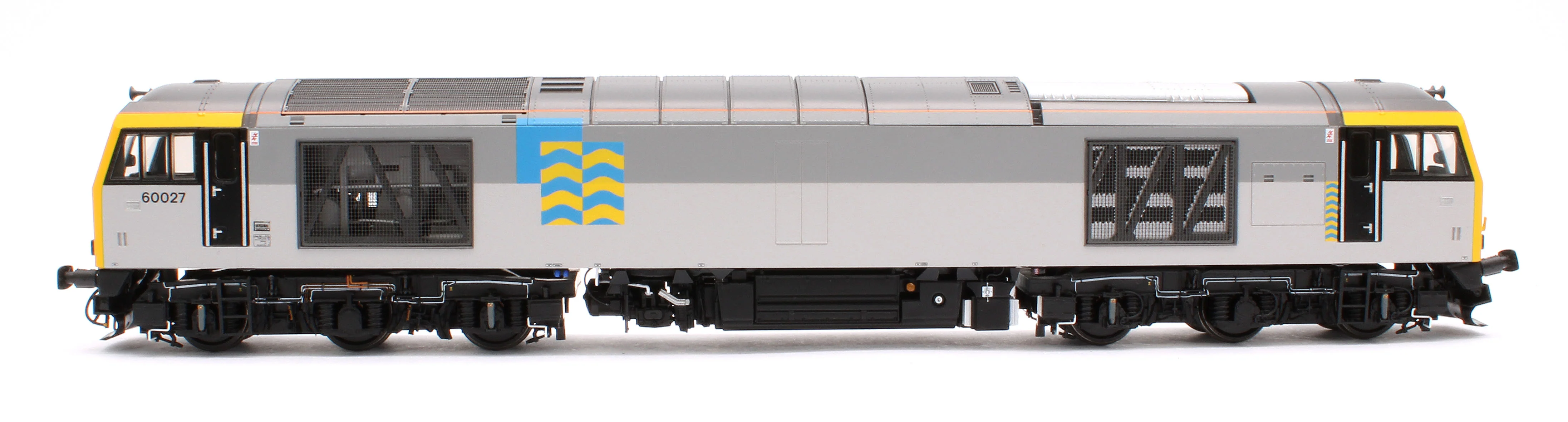 CM-60027-TGP Class 60 027 “Joseph Banks” Triple Grey Petroleum Diesel Electric Locomotive - Image 5