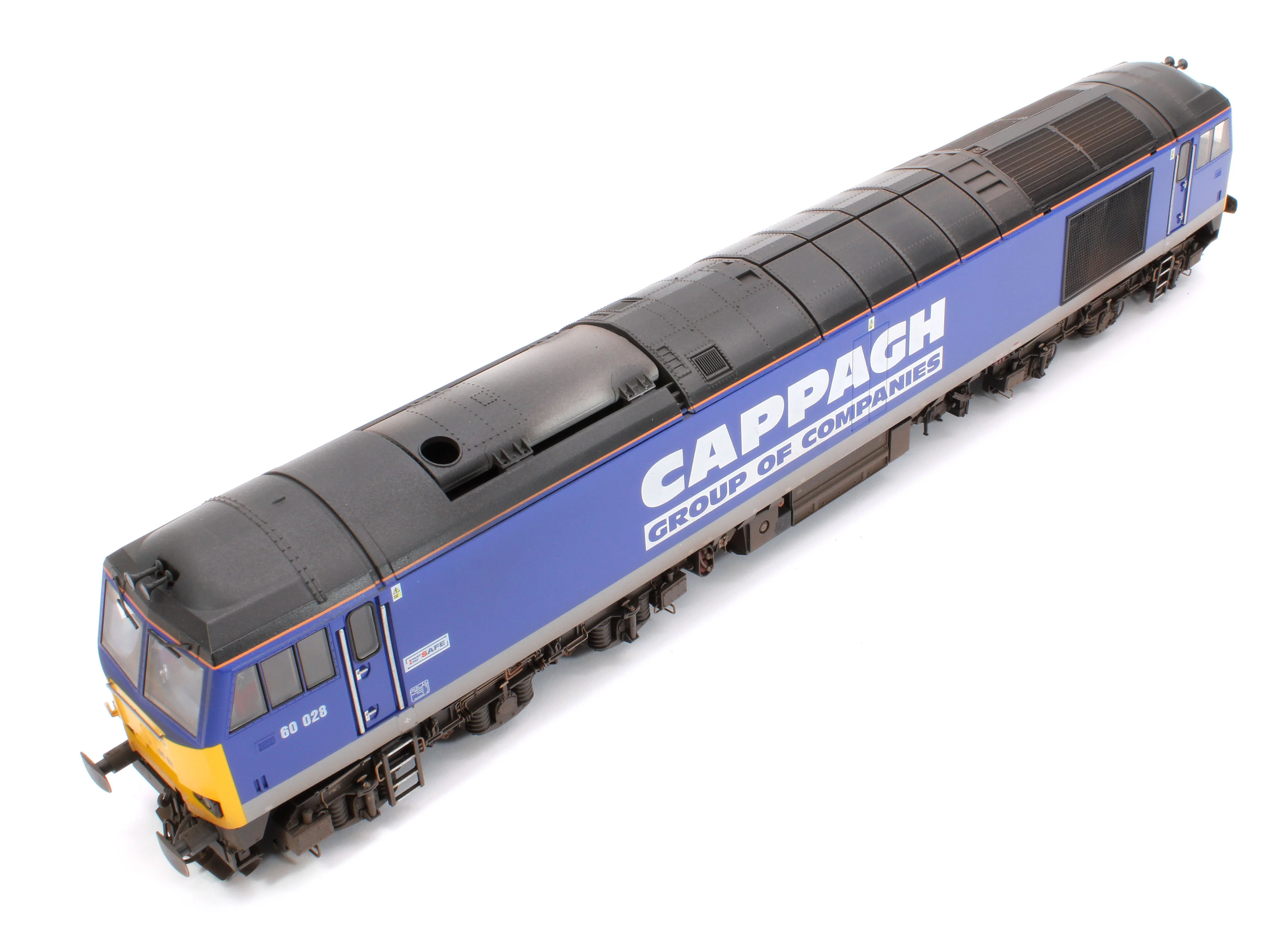 CM-60028-CB-SOUNDW Highly Detailed Premium Weathered Class 60 028 Cappagh Blue Diesel Electric Locomotive - DCC Sound - Image 10