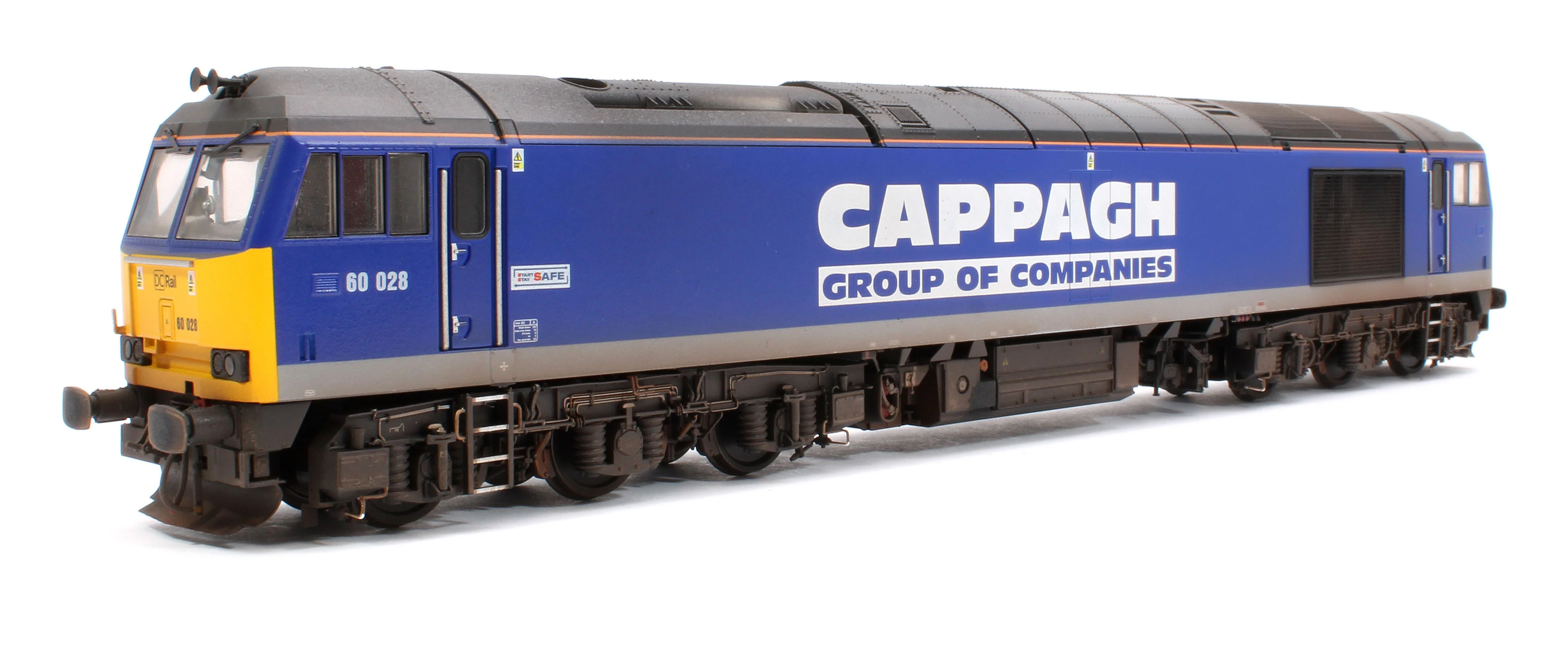 CM-60028-CBW Highly Detailed Premium Weathered Class 60 028 Cappagh Blue Diesel Electric Locomotive - Image 3