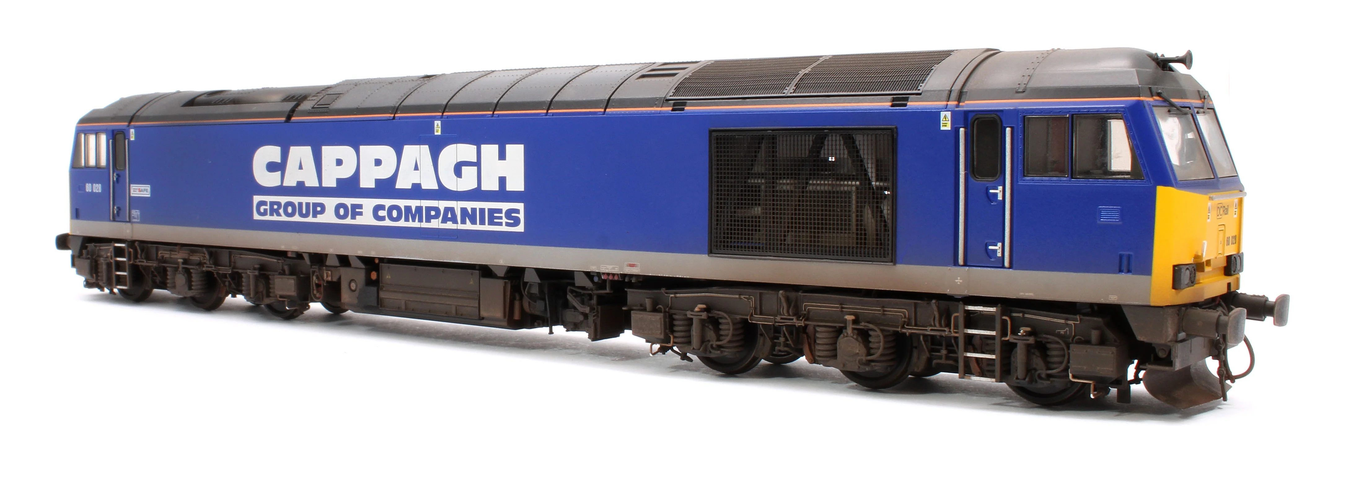 CM-60028-CBW Highly Detailed Premium Weathered Class 60 028 Cappagh Blue Diesel Electric Locomotive - Image 4