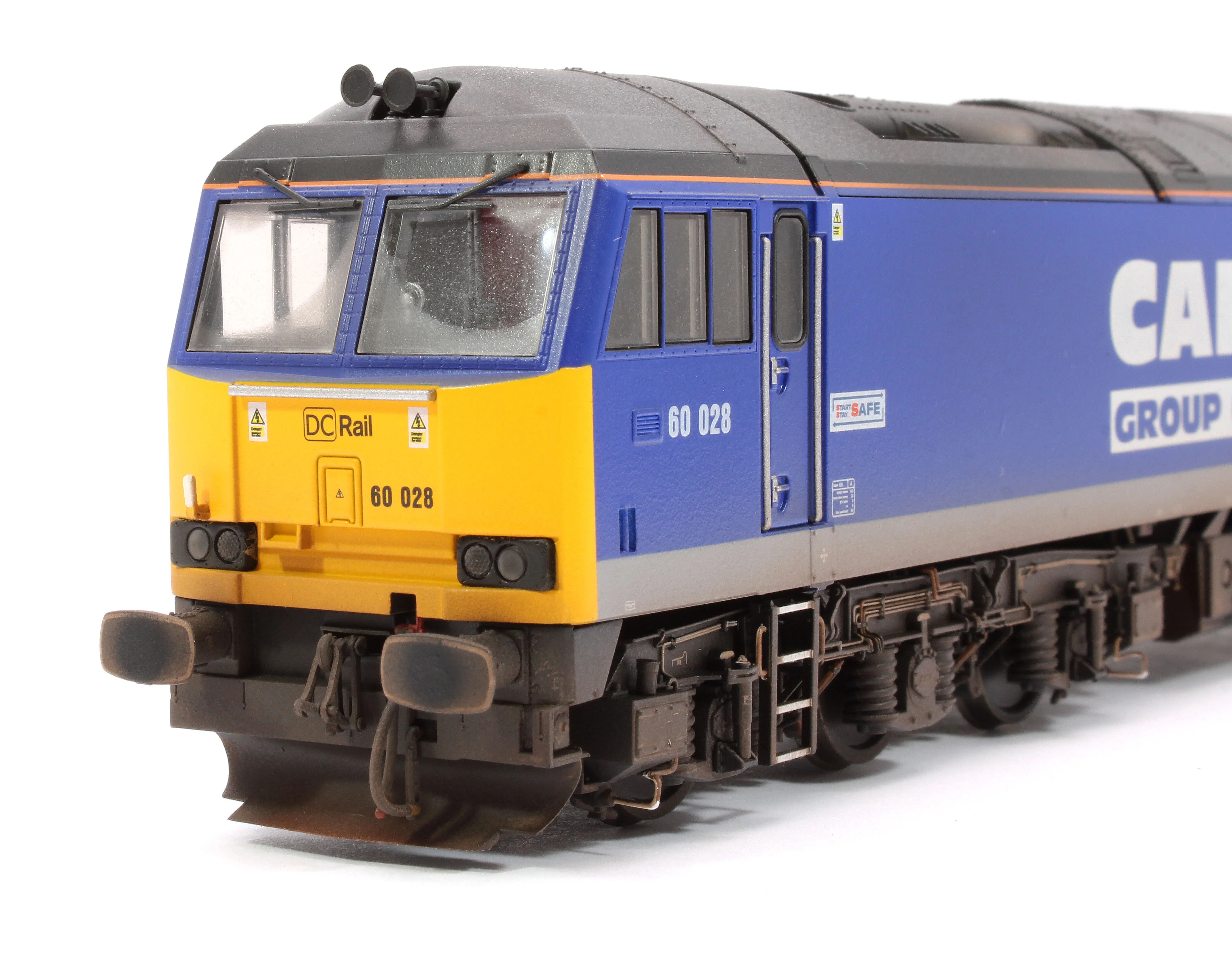 CM-60028-CBW Highly Detailed Premium Weathered Class 60 028 Cappagh Blue Diesel Electric Locomotive - Image 8