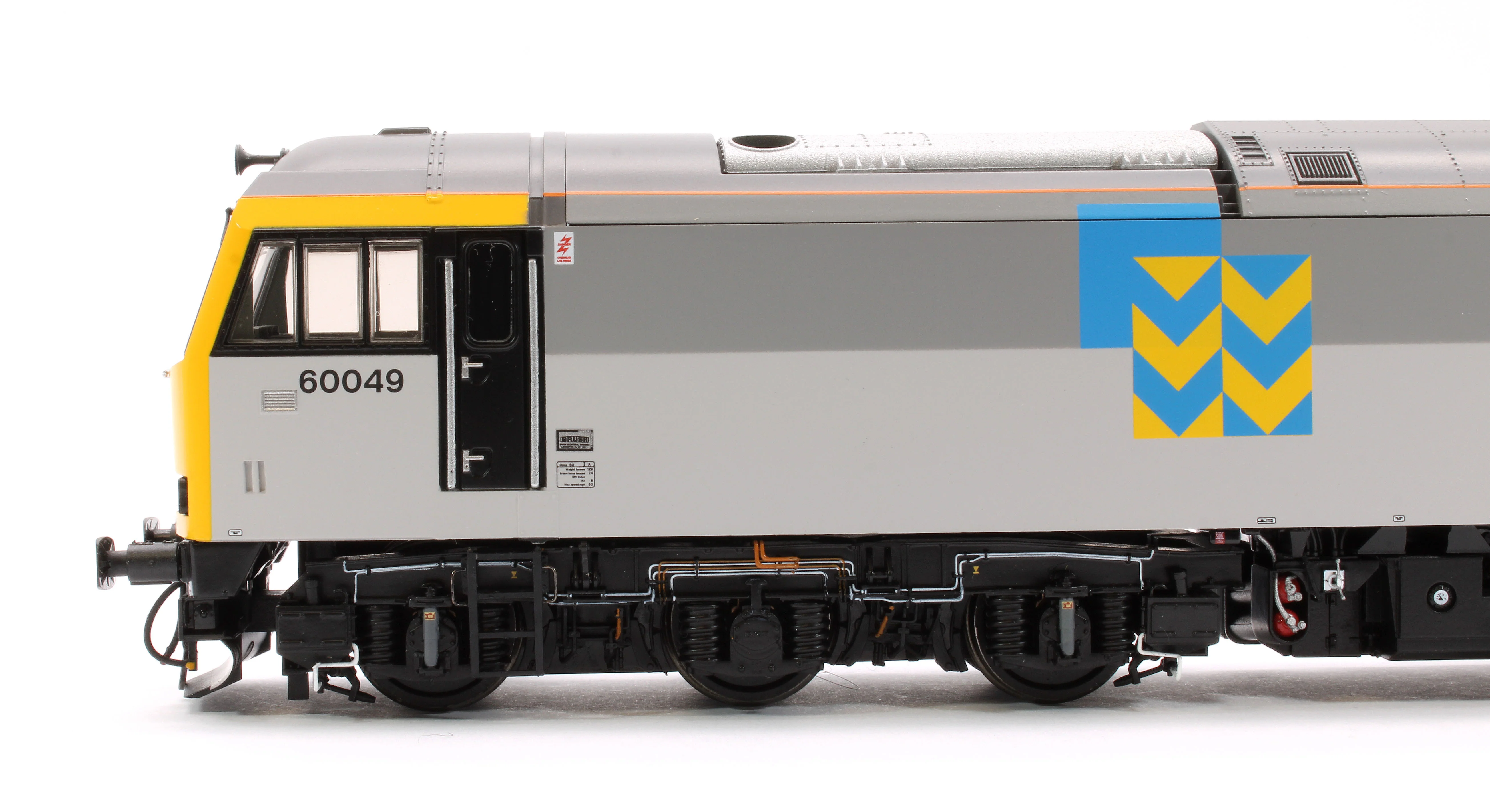 CM-60049-TGM-SOUND Class 60 049 “Scafell” Triple Grey Metals Diesel Electric Locomotive - DCC Sound - Image 6