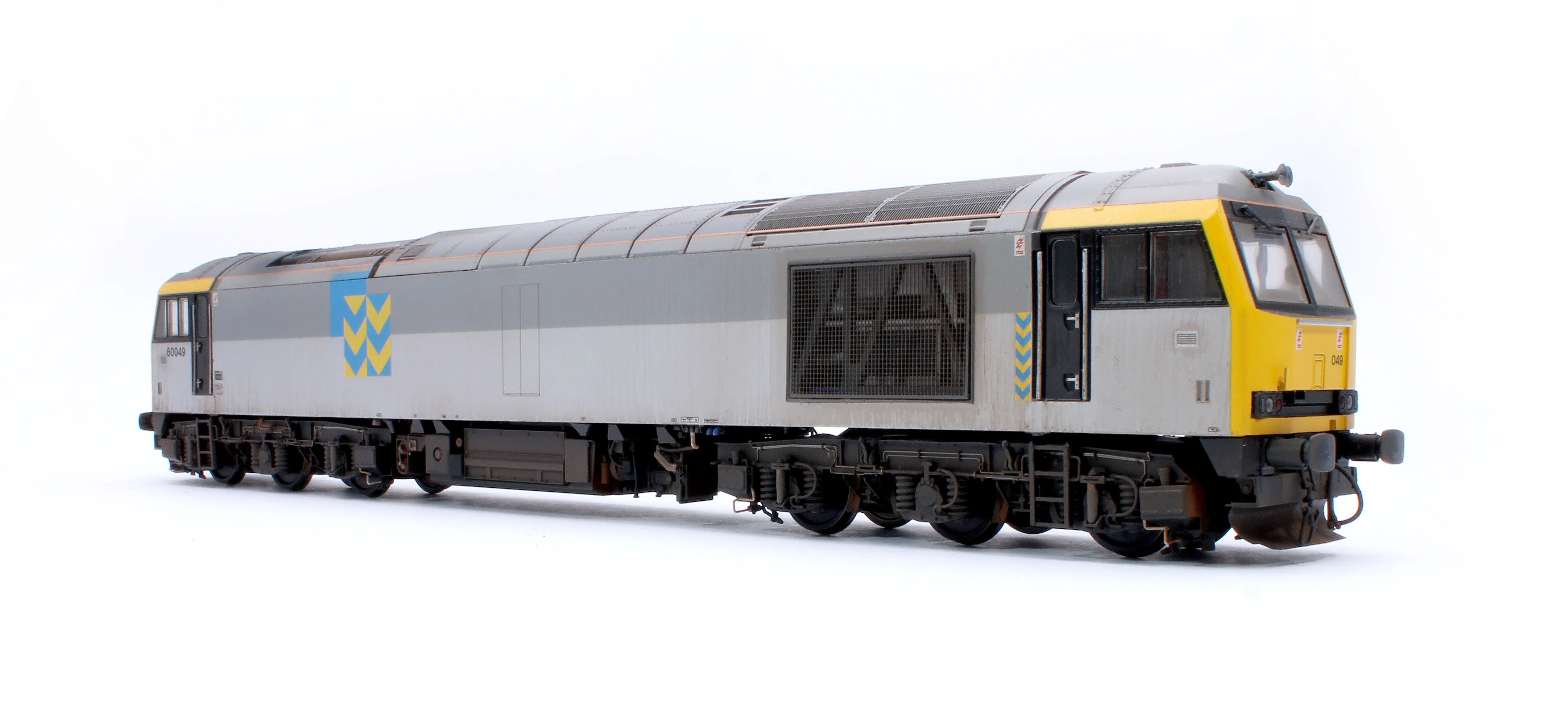 CM-60049-TGM-SOUNDW Highly Detailed Premium Weathered Class 60 049 “Scafell” Triple Grey Metals Diesel Electric Locomotive - DCC Sound - Image 2