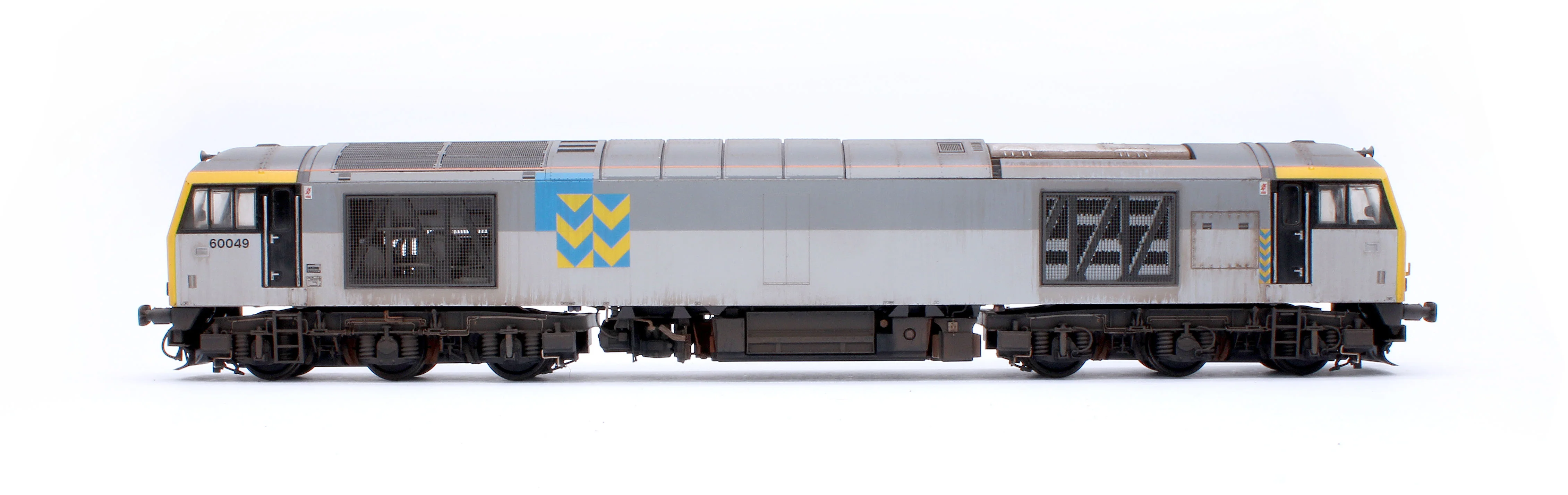 CM-60049-TGM-SOUNDW Highly Detailed Premium Weathered Class 60 049 “Scafell” Triple Grey Metals Diesel Electric Locomotive - DCC Sound - Image 5