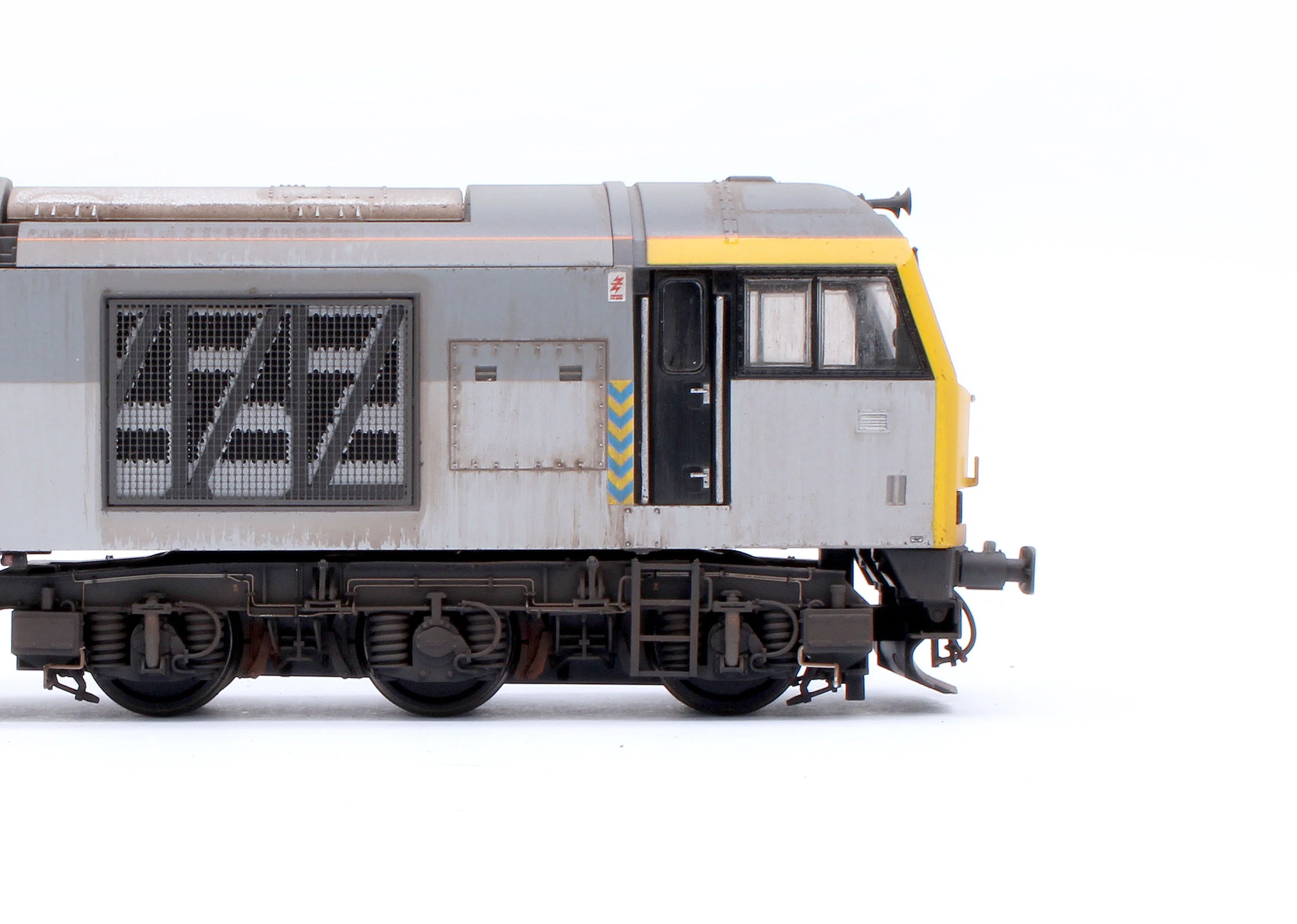 CM-60049-TGMW Highly Detailed Premium Weathered Class 60 049 “Scafell” Triple Grey Metals Diesel Electric Locomotive - Image 7