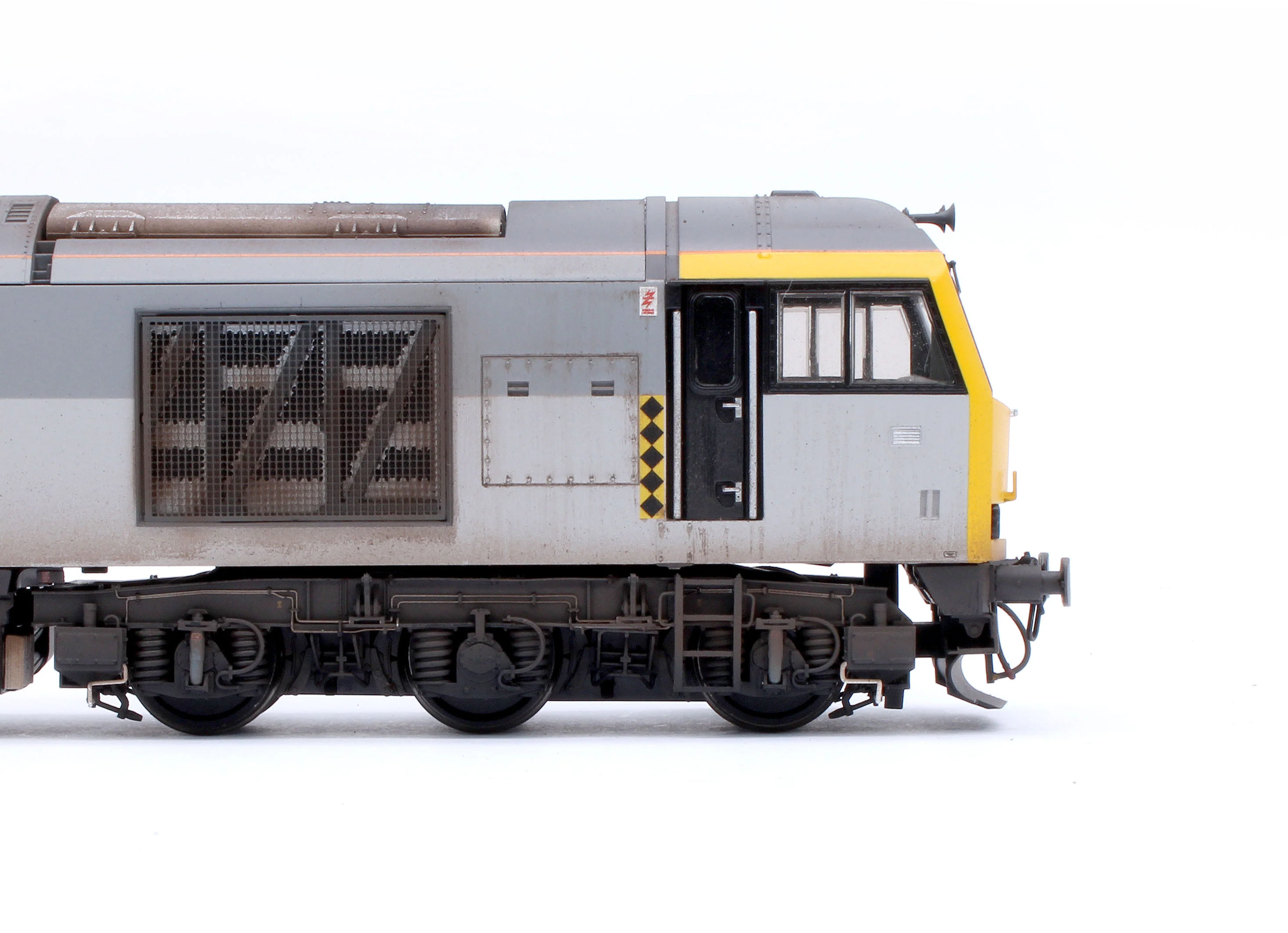 CM-60061-TGCLW Highly Detailed Premium Weathered Class 60 061 “Alexander Graham Bell” Triple Grey Coal Diesel Electric Locomotive - Image 7