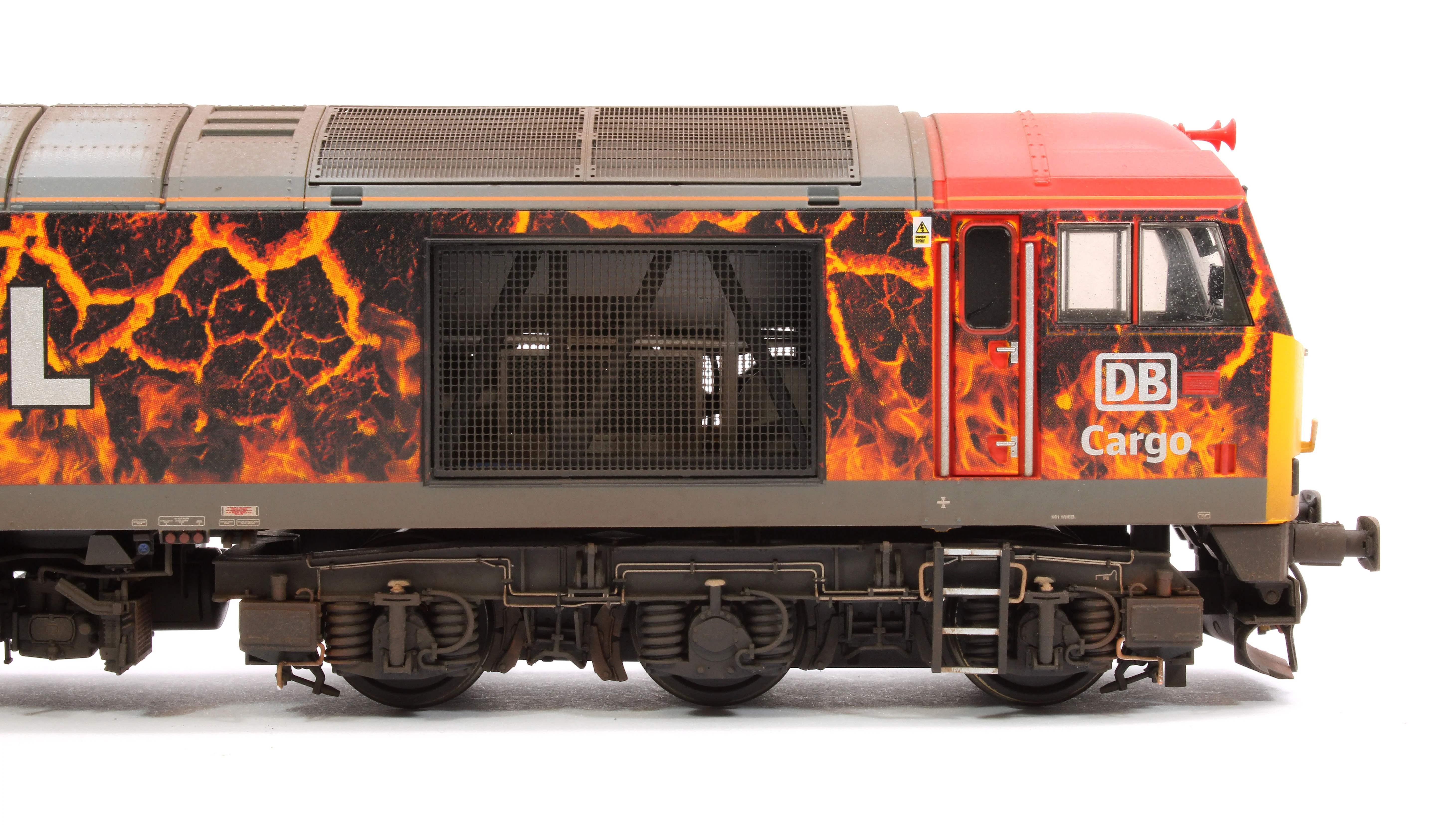 CM-60062-DBCS SFW Highly Detailed Premium Weathered Class 60 062 DB Cargo UK “Steel on Steel - Sonia” Diesel Electric Locomotive - DCC Sound - Image 7