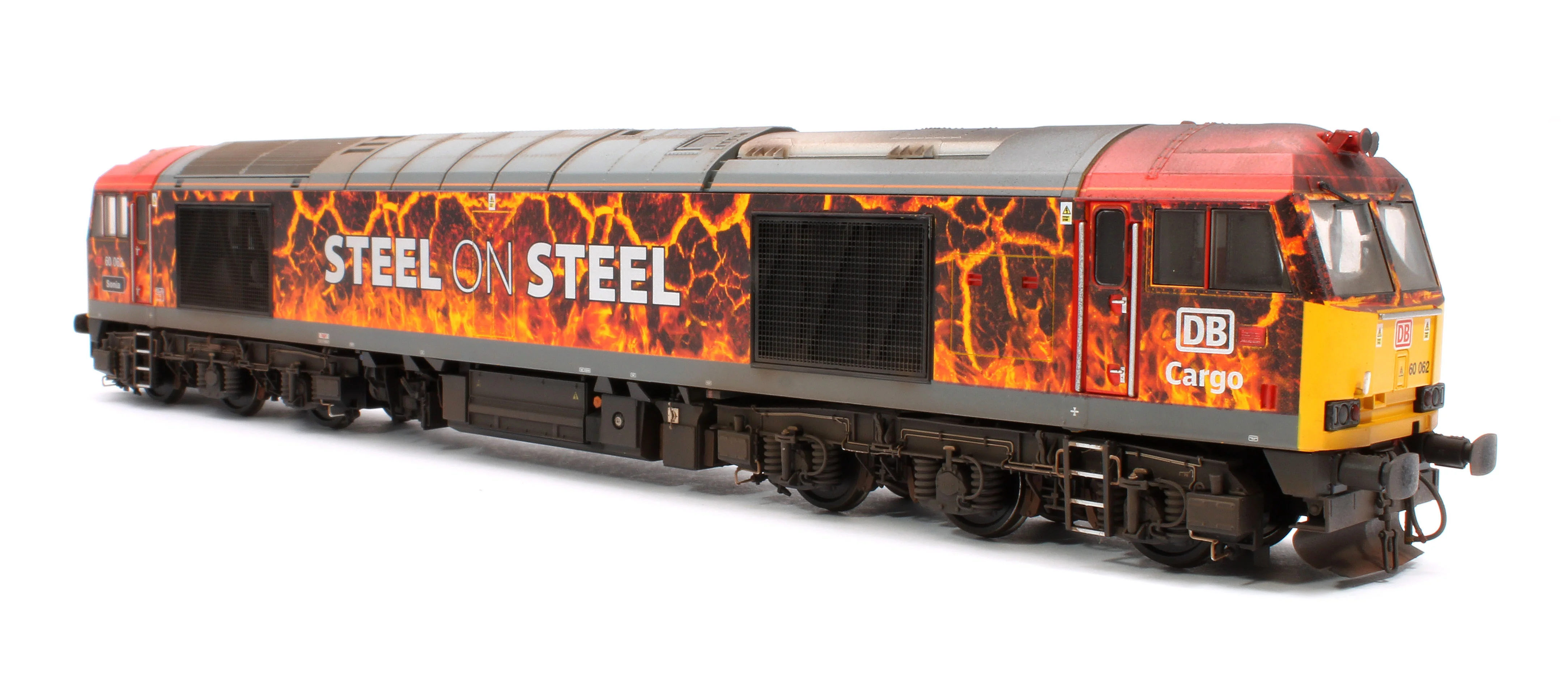 CM-60062-DBCSW Highly Detailed Premium Weathered Class 60 062 DB Cargo UK “Steel on Steel - Sonia” Diesel Electric Locomotive - Image 2
