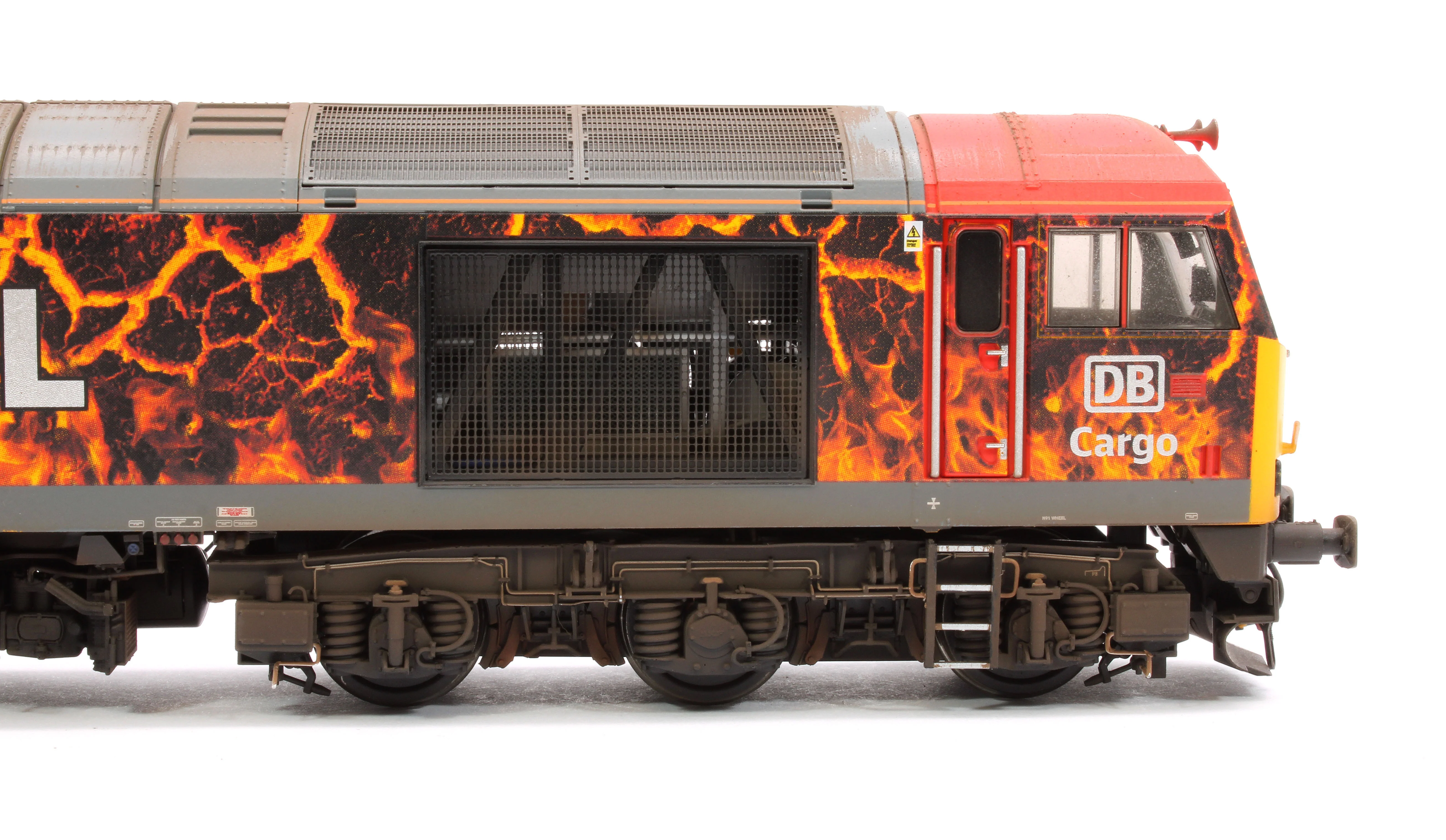 CM-60062-DBCSW Highly Detailed Premium Weathered Class 60 062 DB Cargo UK “Steel on Steel - Sonia” Diesel Electric Locomotive - Image 7