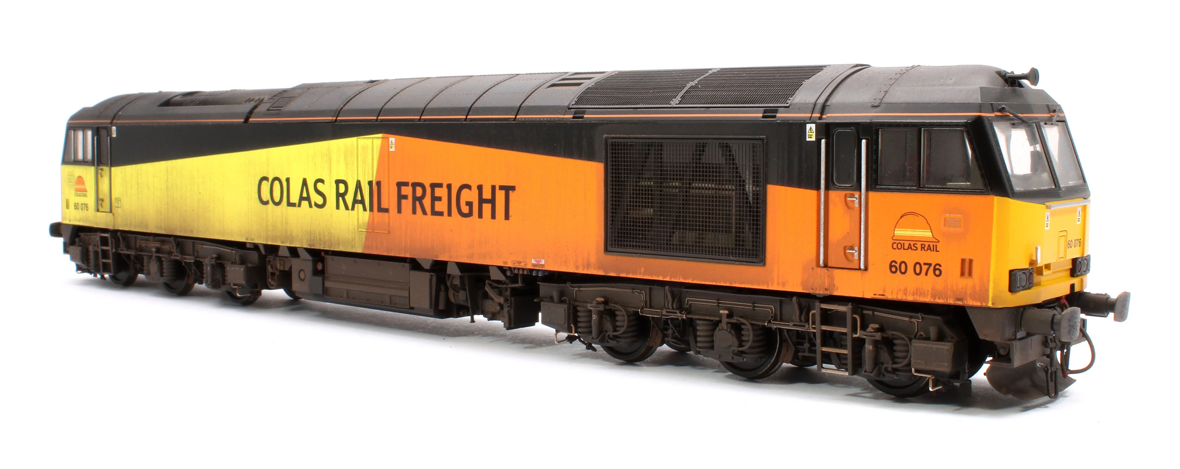 CM-60076-COLAS-SOUNDW Highly Detailed Premium Weathered Class 60 076 Colas Railfreight Diesel Electric Locomotive - DCC Sound - Image 4