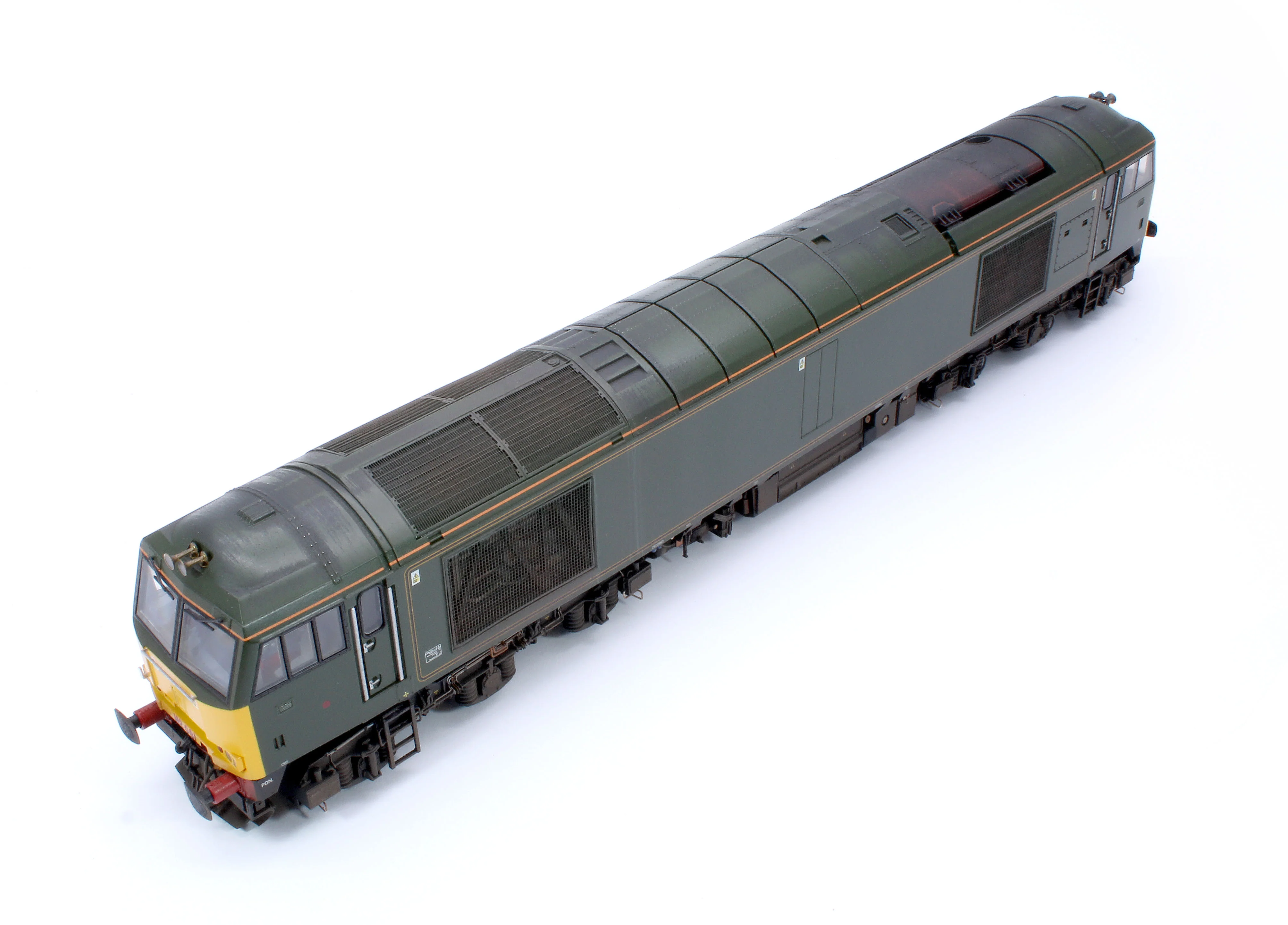 CM-60081-GWR SFW Highly Detailed Premium Weathered Class 60 081 “Isambard Kingdom Brunel” GWR Green Diesel Electric Locomotive - DCC Sound - Image 10