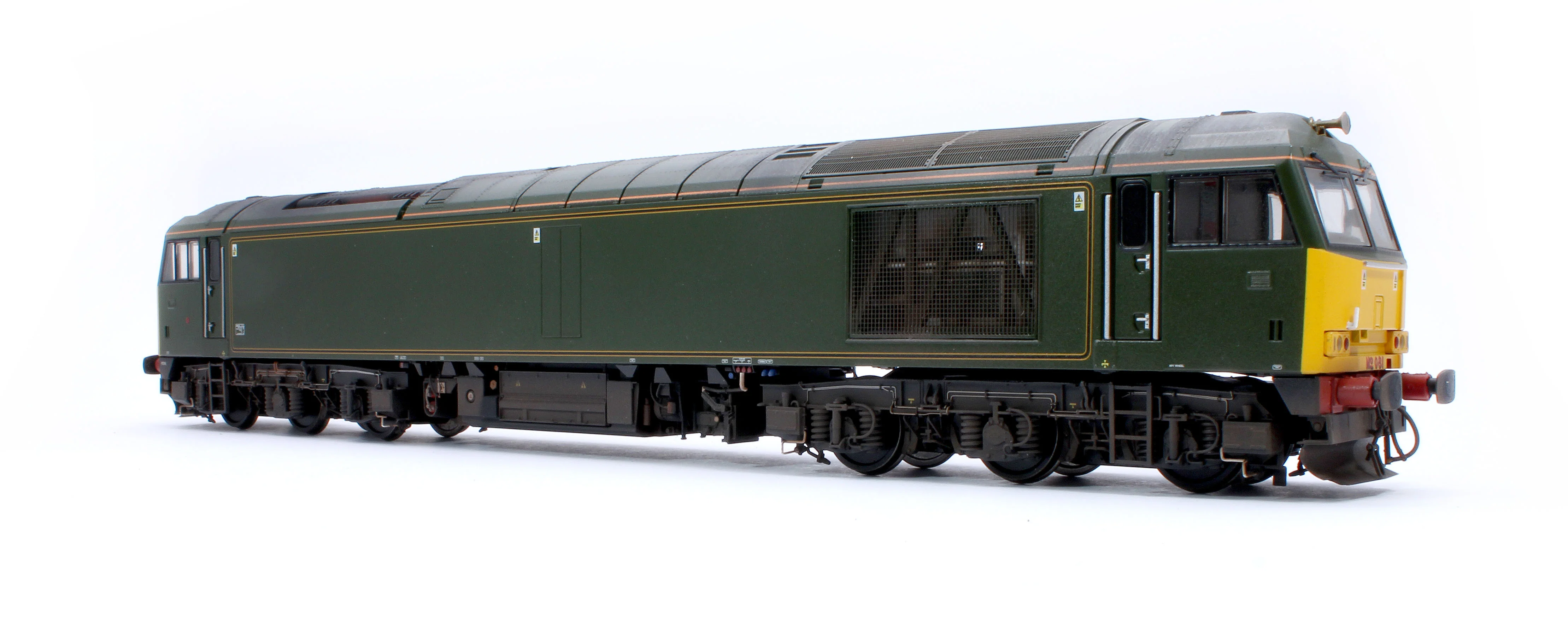 CM-60081-GWR SFW Highly Detailed Premium Weathered Class 60 081 “Isambard Kingdom Brunel” GWR Green Diesel Electric Locomotive - DCC Sound - Image 2