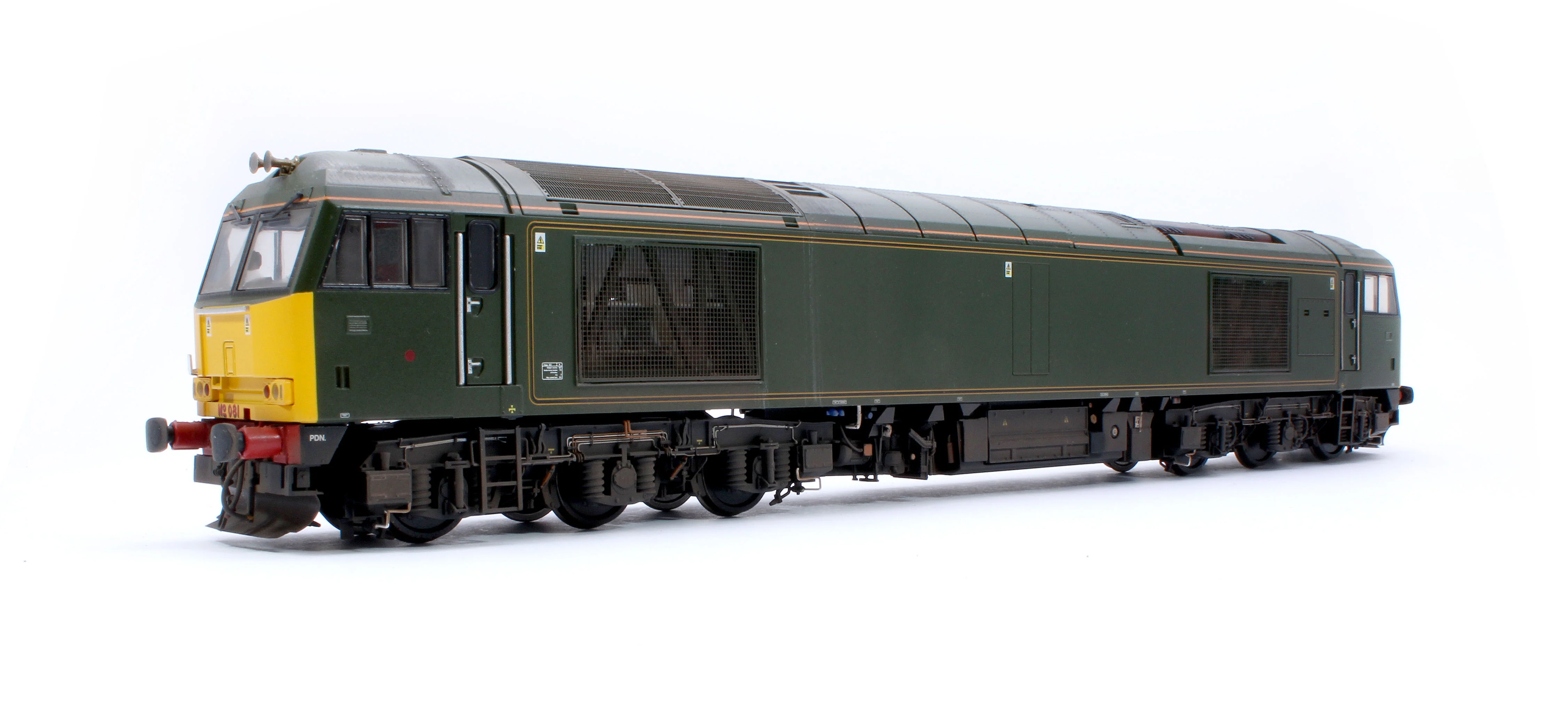 CM-60081-GWR SFW Highly Detailed Premium Weathered Class 60 081 “Isambard Kingdom Brunel” GWR Green Diesel Electric Locomotive - DCC Sound - Image 3