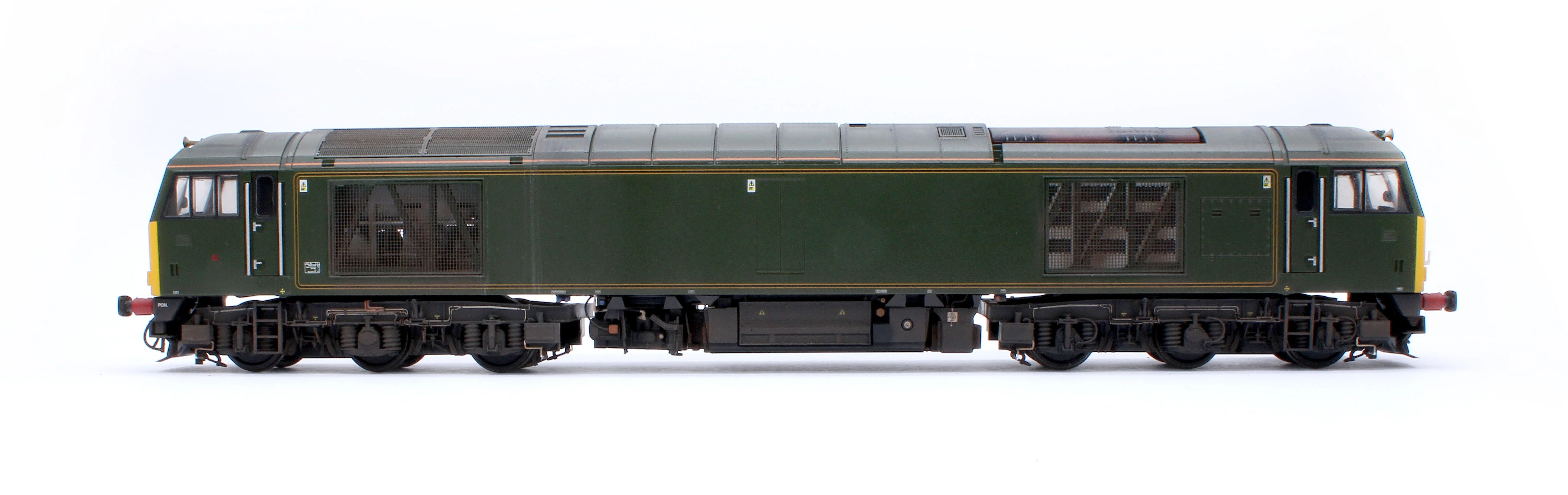 CM-60081-GWR SFW Highly Detailed Premium Weathered Class 60 081 “Isambard Kingdom Brunel” GWR Green Diesel Electric Locomotive - DCC Sound - Image 5