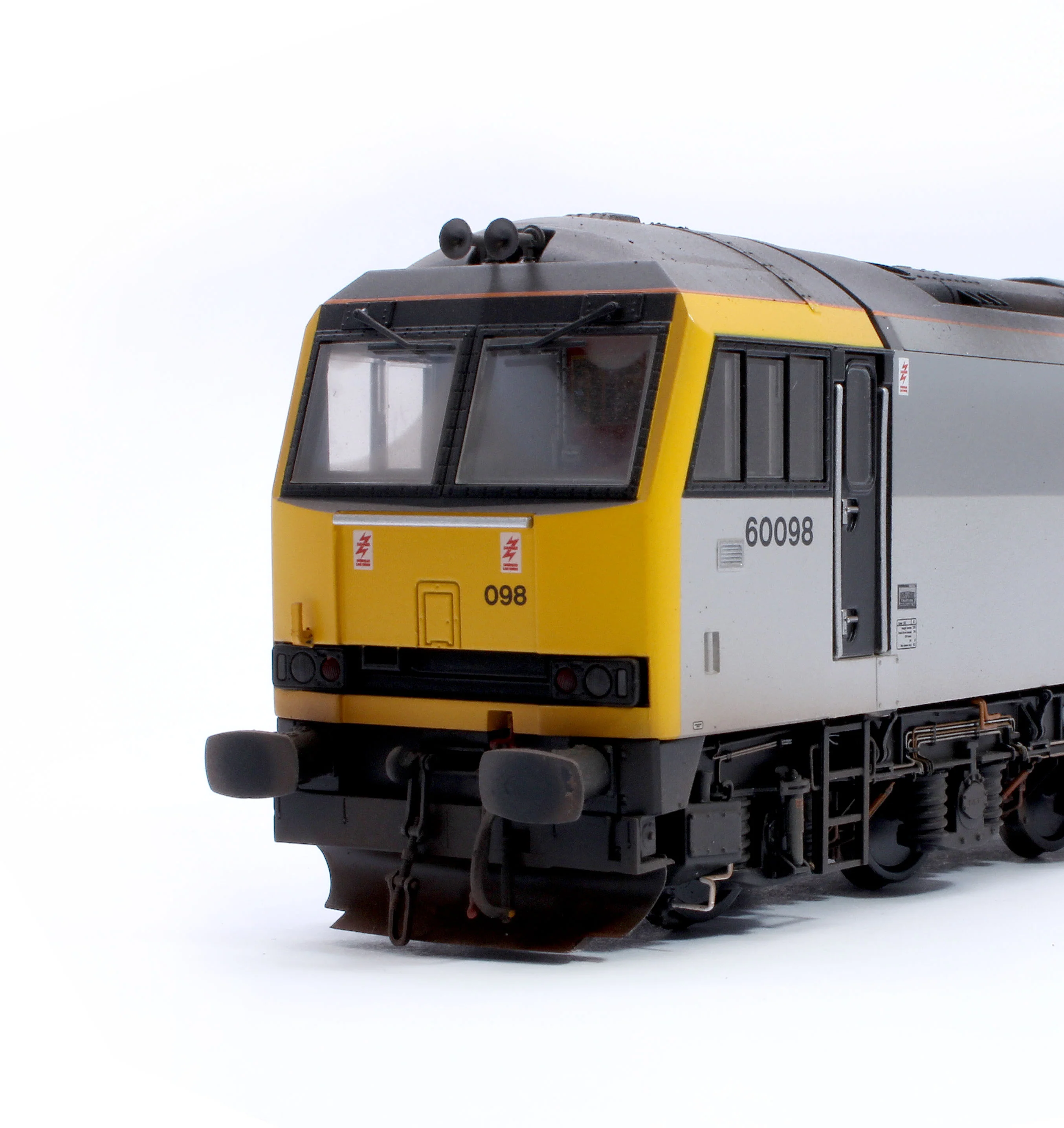 CM-60098-TGCN SFW Highly Detailed Premium Weathered Class 60 098 “Charles Francis Brush” Construction Sector Diesel Electric Locomotive - DCC Sound - Image 10