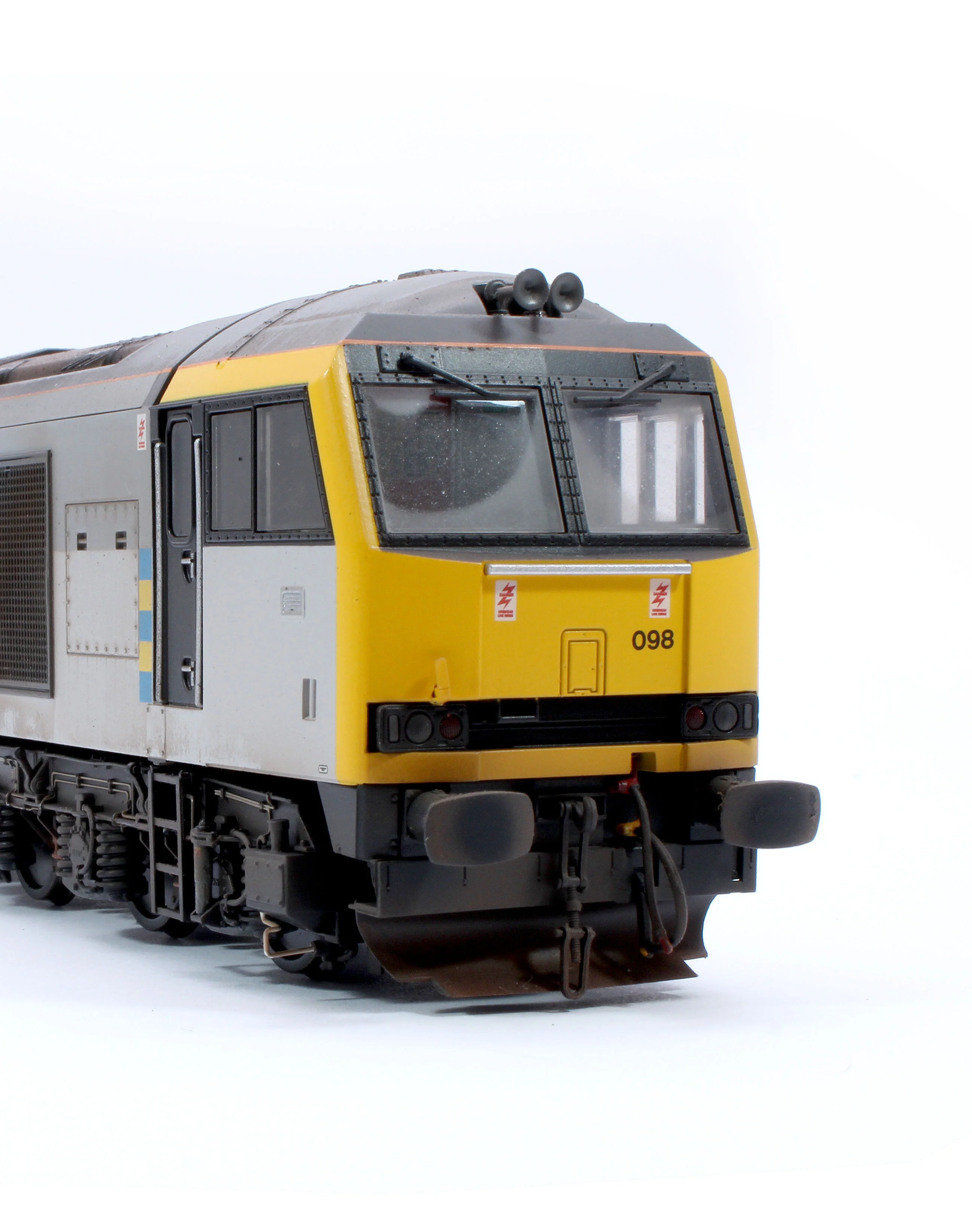 CM-60098-TGCN SFW Highly Detailed Premium Weathered Class 60 098 “Charles Francis Brush” Construction Sector Diesel Electric Locomotive - DCC Sound - Image 11