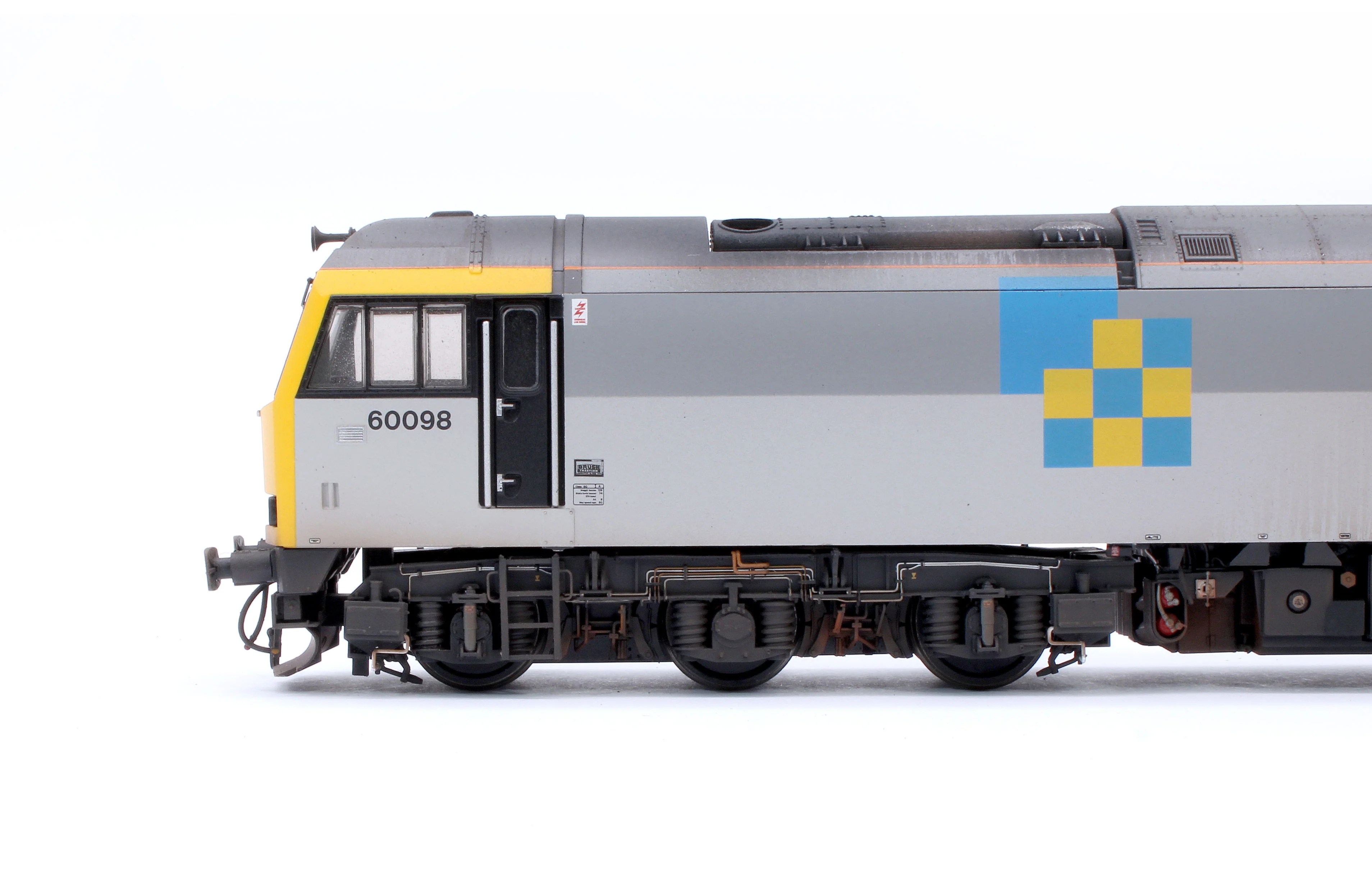 CM-60098-TGCN SFW Highly Detailed Premium Weathered Class 60 098 “Charles Francis Brush” Construction Sector Diesel Electric Locomotive - DCC Sound - Image 7