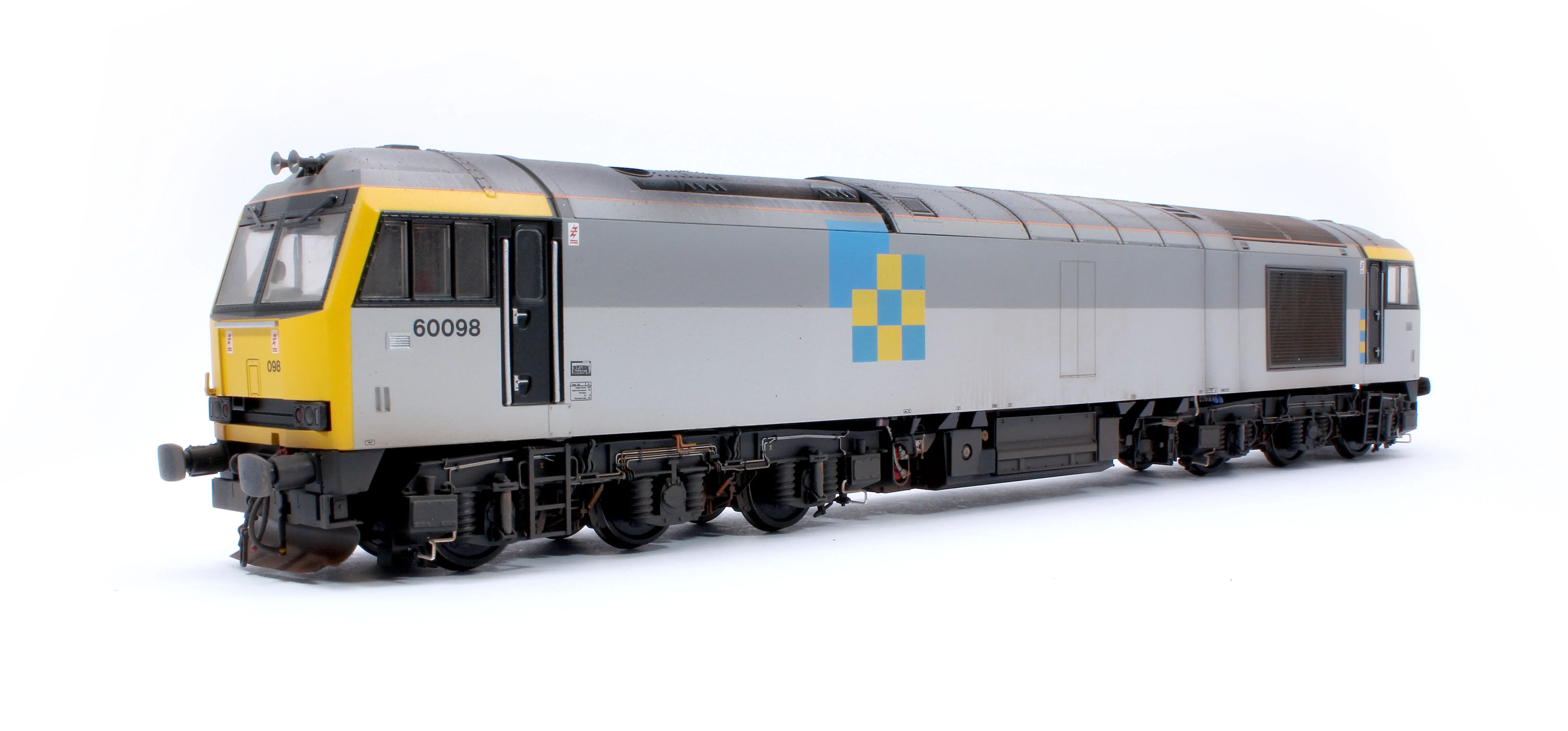 CM-60098-TGCNW Highly Detailed Premium Weathered Class 60 098 “Charles Francis Brush” Construction Sector Diesel Electric Locomotive - Image 4