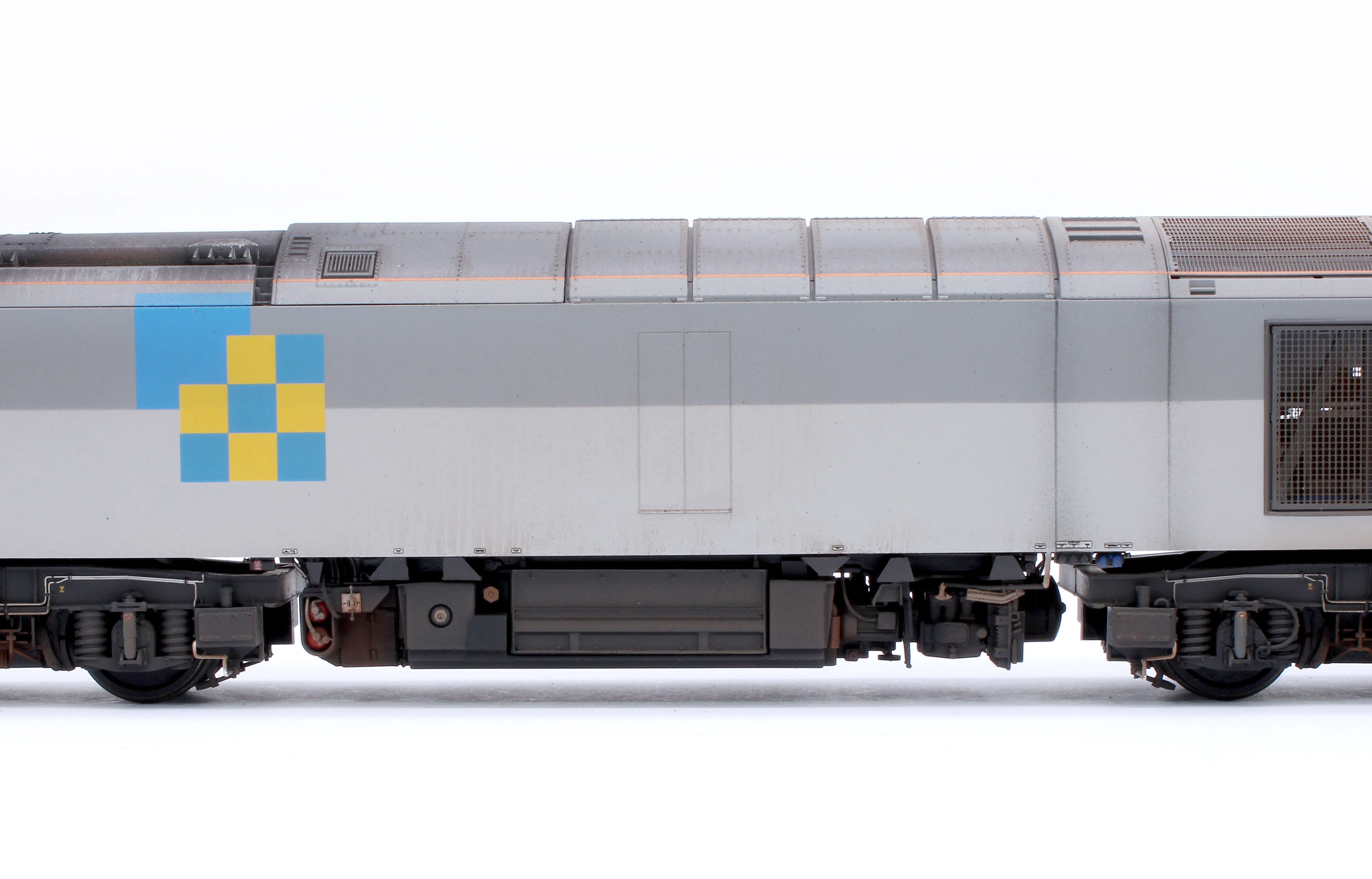 CM-60098-TGCNW Highly Detailed Premium Weathered Class 60 098 “Charles Francis Brush” Construction Sector Diesel Electric Locomotive - Image 8