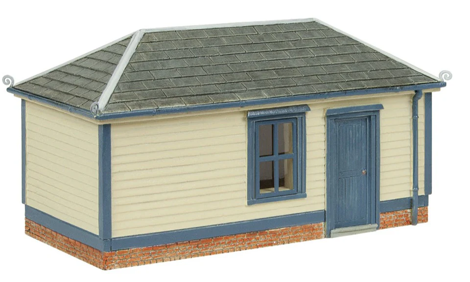 44-0189B Clapboard Platform Hut - Blue