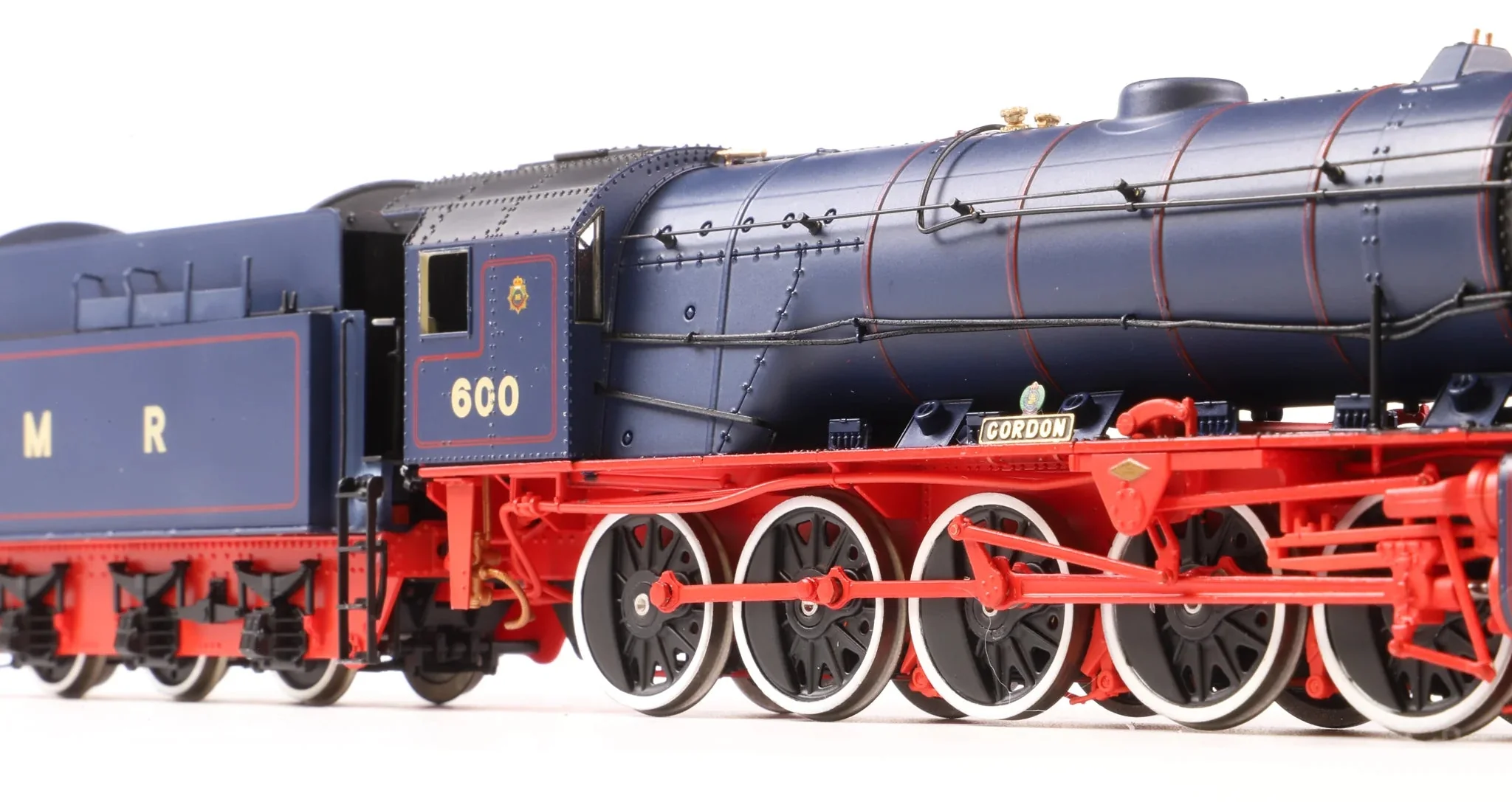 C1001Z WD Austerity 2-10-0 'Gordon' Longmoor Military Railway Blue No.600 Steam Locomotive - Image 3