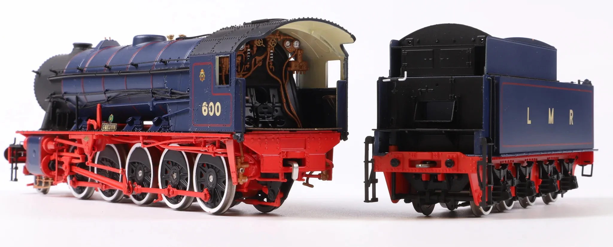 C1001Z WD Austerity 2-10-0 'Gordon' Longmoor Military Railway Blue No.600 Steam Locomotive - Image 8