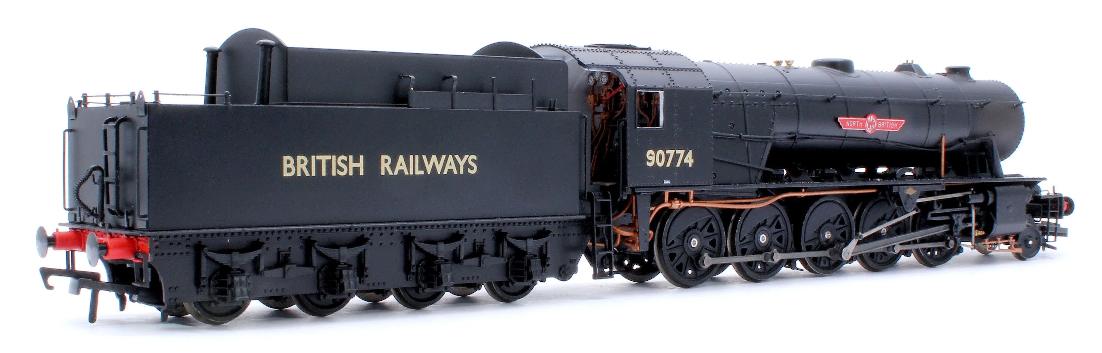 C1009RI WD Austerity 2-10-0 'North British' British Railways Black No.90774 Steam Locomotive - Image 4
