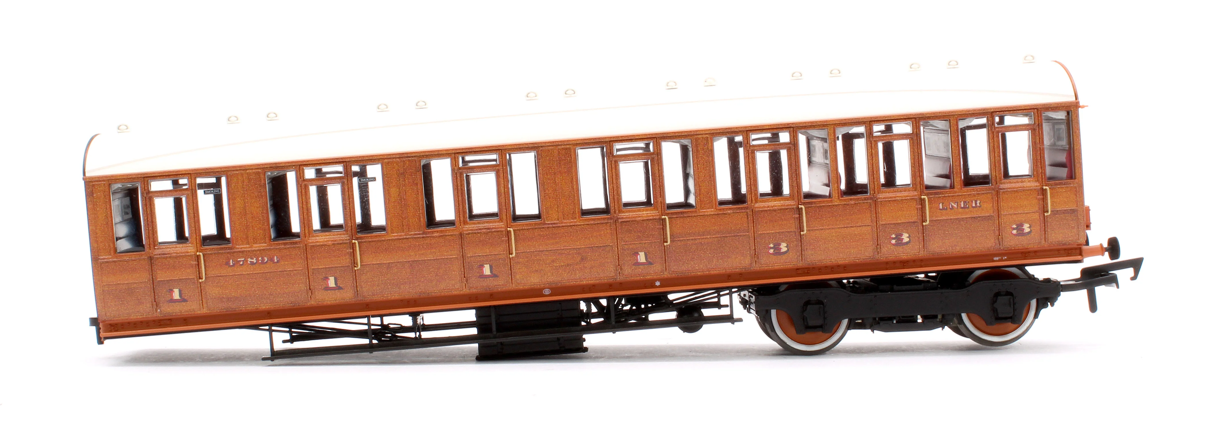 C2000B Quad Art Set No. 90B LNER Teak 4 Coach Pack - Image 10