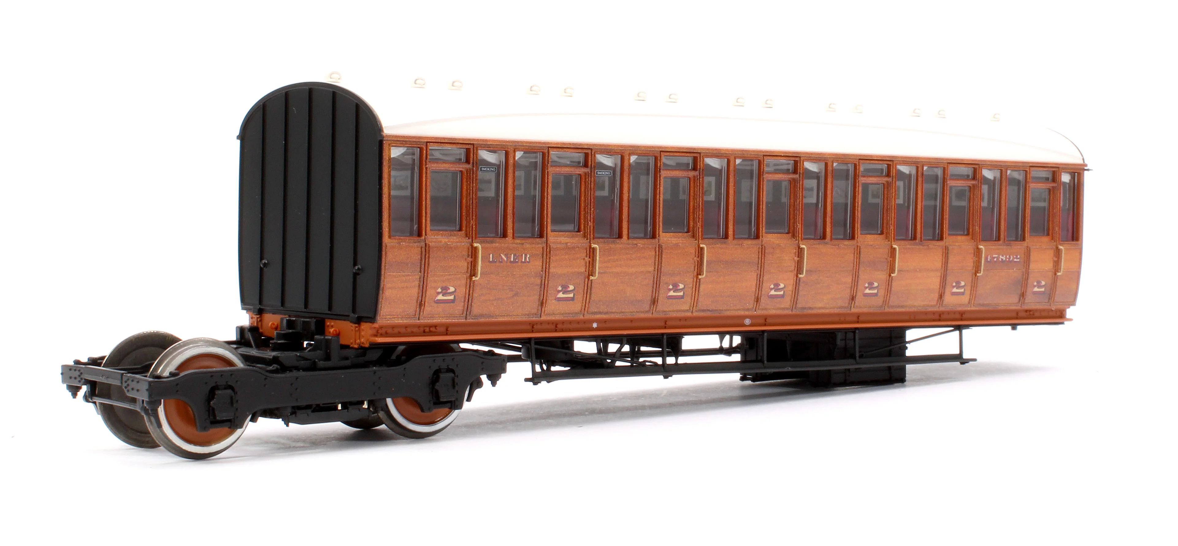 C2000B Quad Art Set No. 90B LNER Teak 4 Coach Pack - Image 5