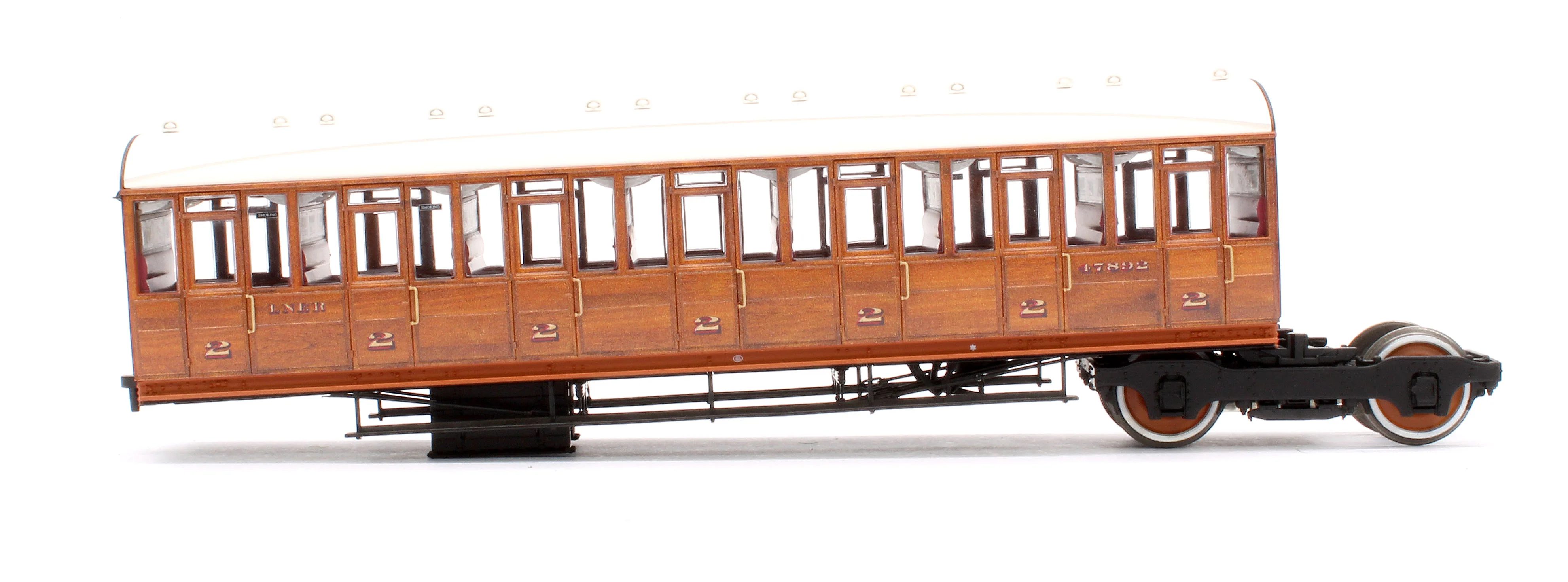C2000B Quad Art Set No. 90B LNER Teak 4 Coach Pack - Image 6