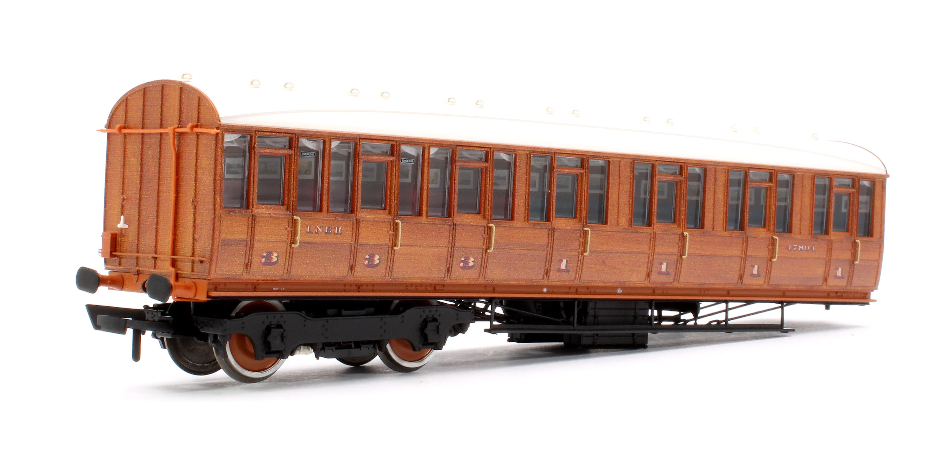 C2000B Quad Art Set No. 90B LNER Teak 4 Coach Pack - Image 9