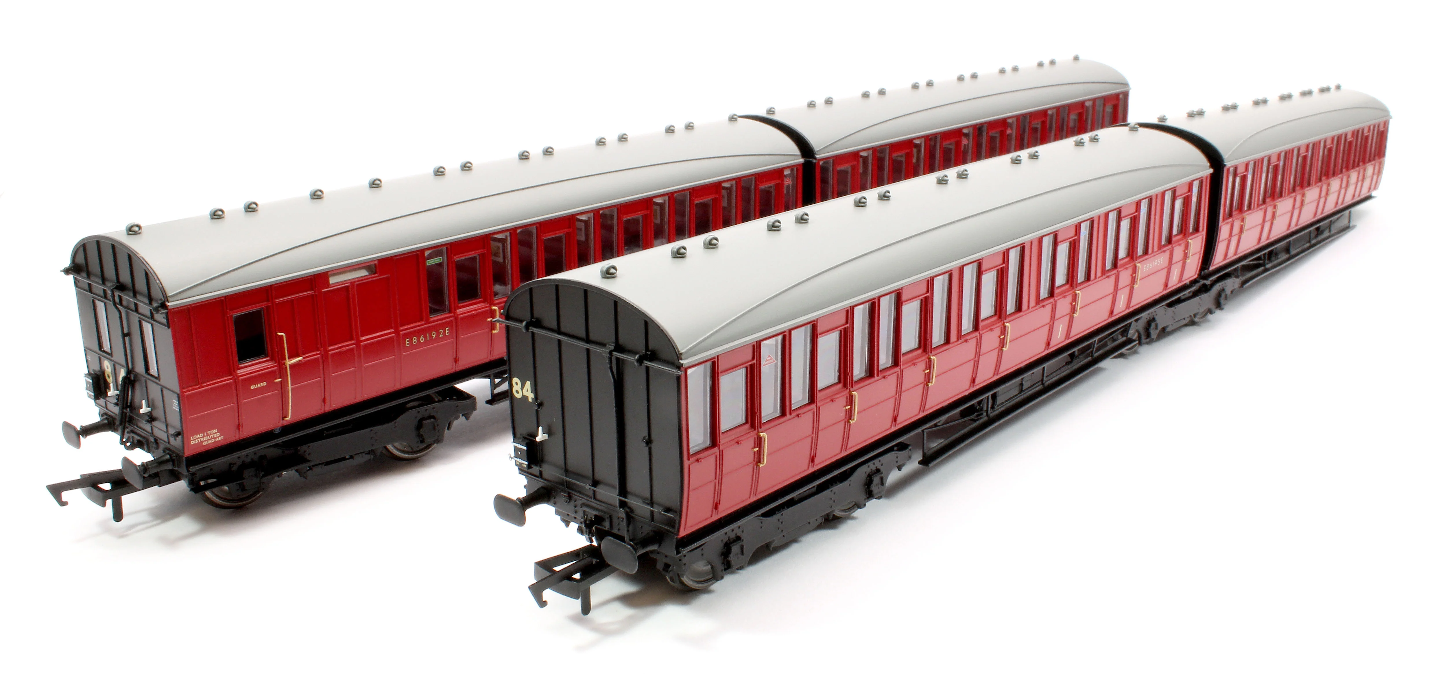 C2002B Quad Art Set No. 84B BR Crimson 4 Coach Pack